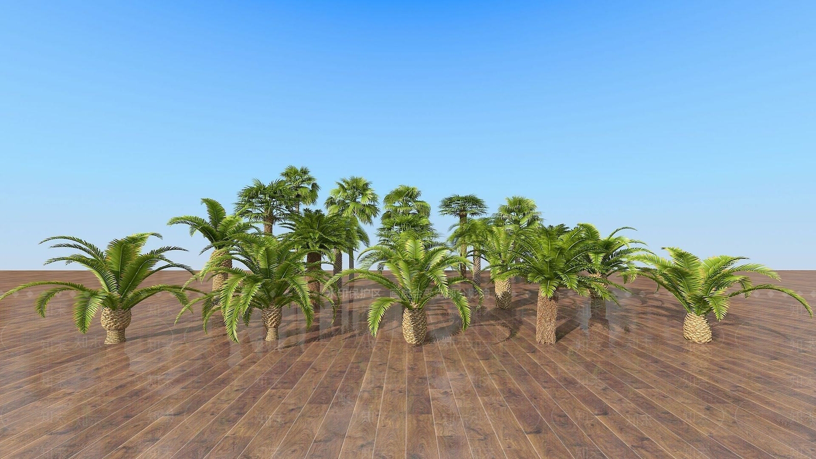 现代办公桌3D模型下载【ID:1186662214】