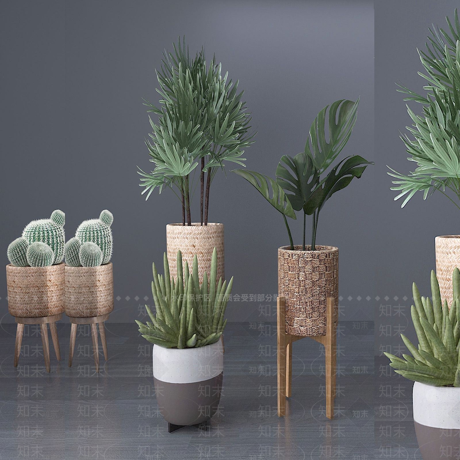 现代佛龛3D模型下载【ID:1186665449】