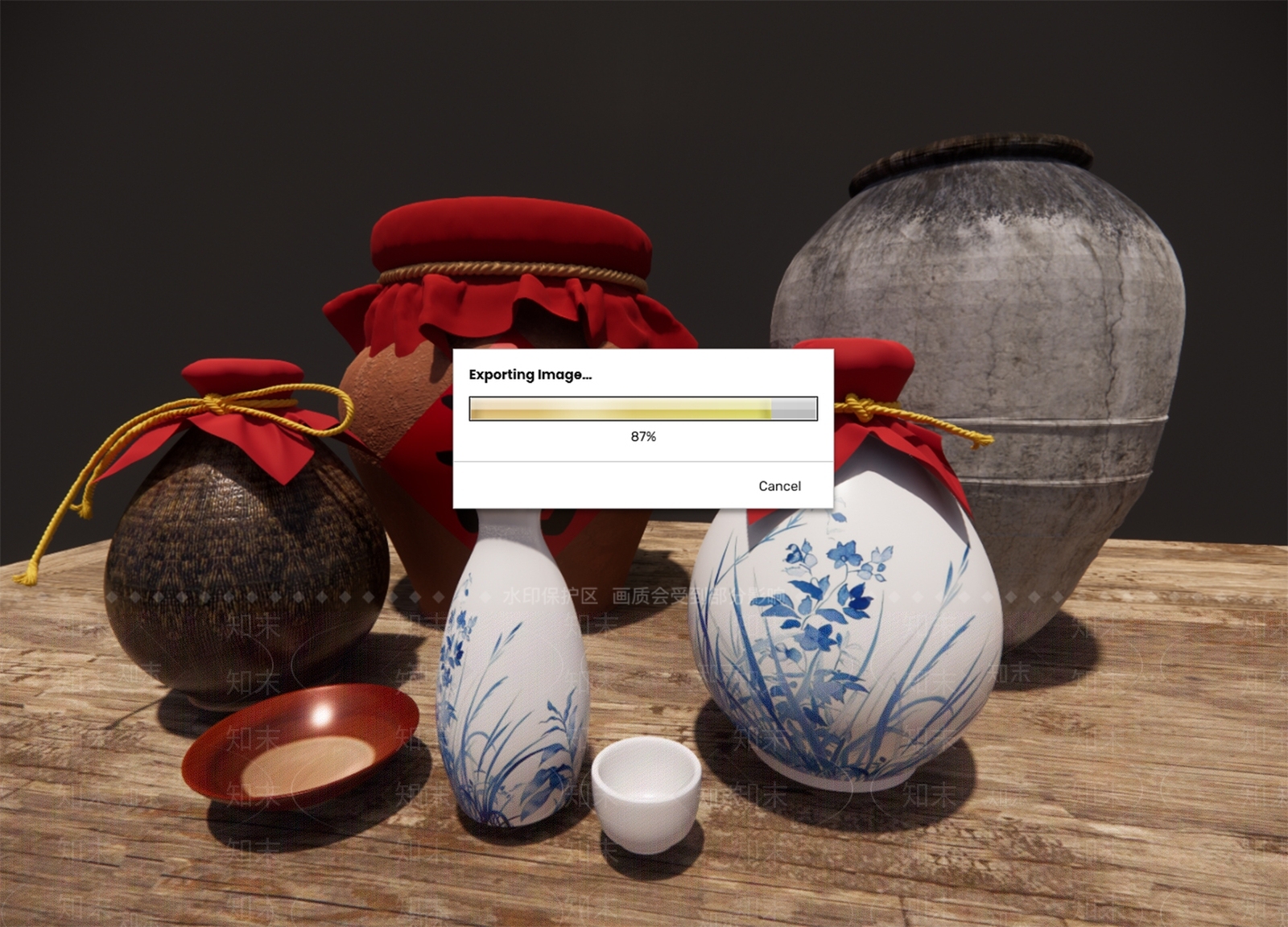 酒具SU模型下载【ID:1186669106】
