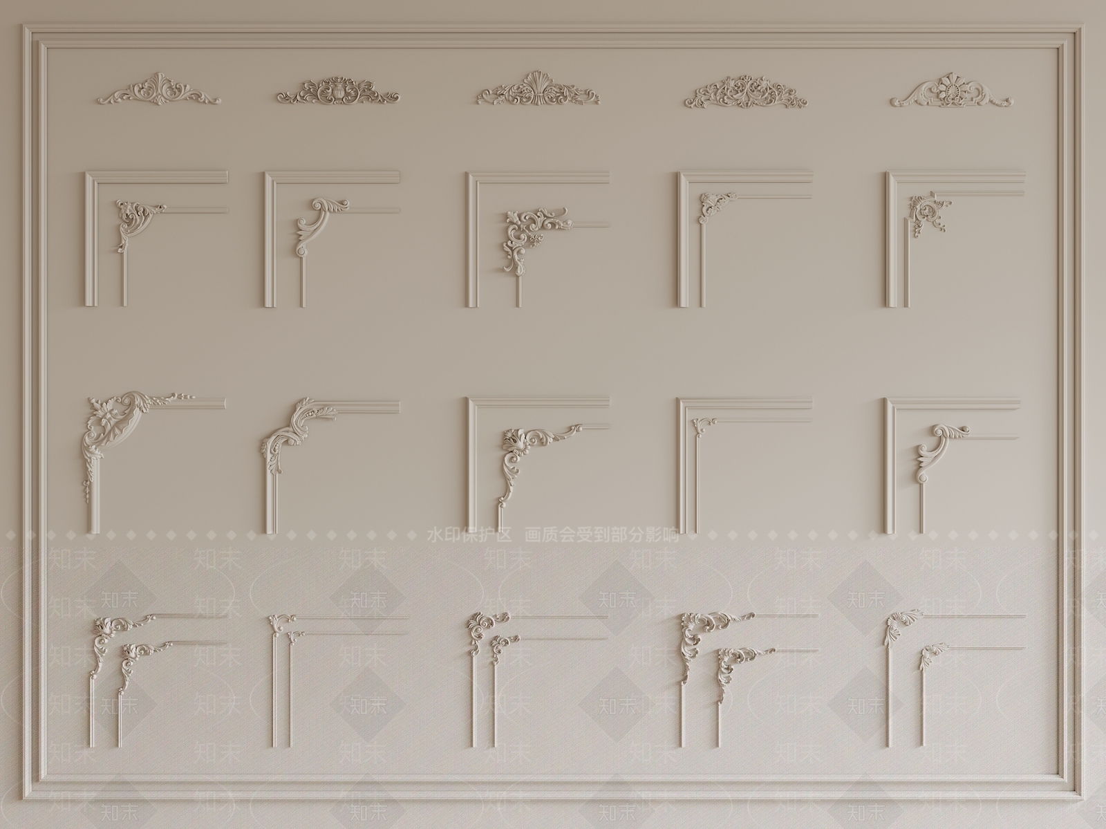 雕花3D模型下载【ID:1186679626】