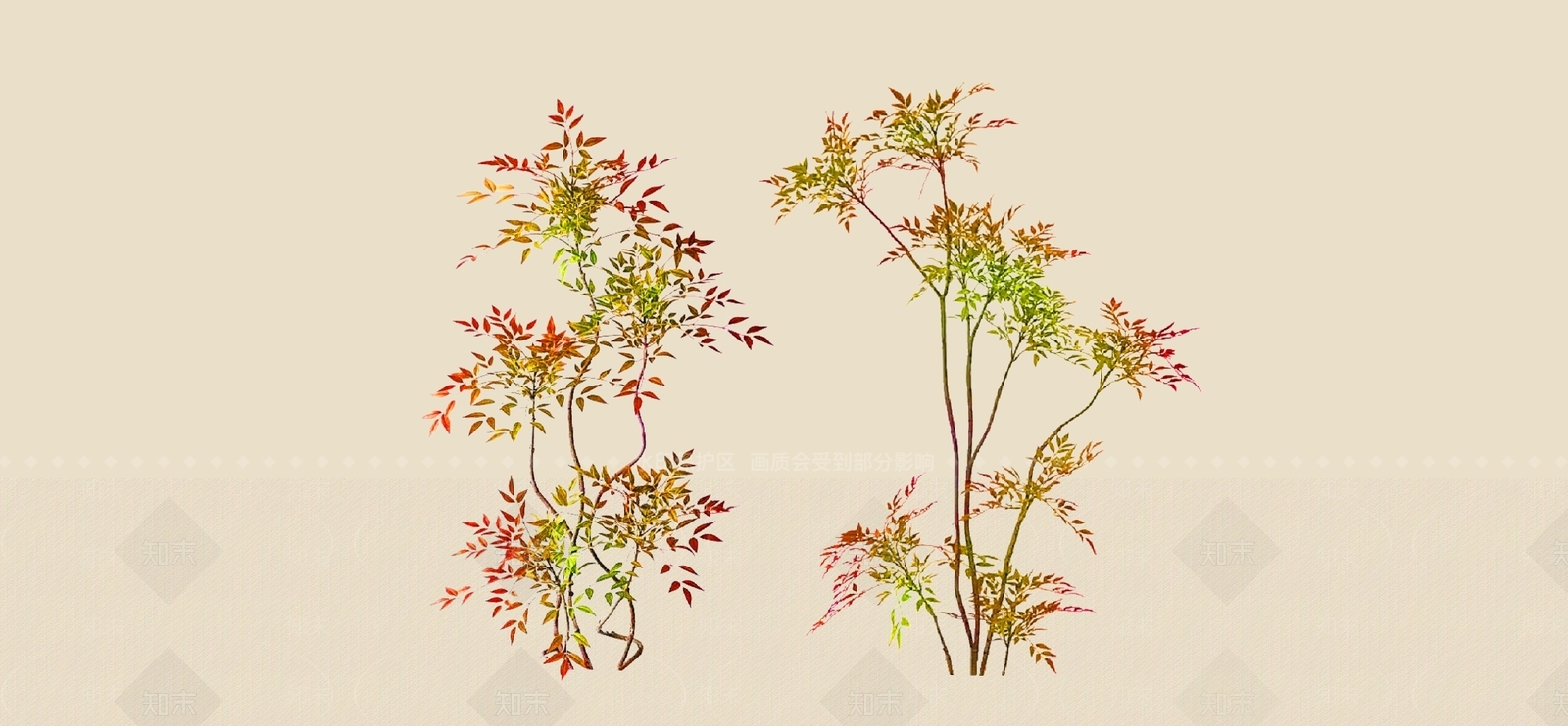 灌木SU模型下载【ID:1186683084】