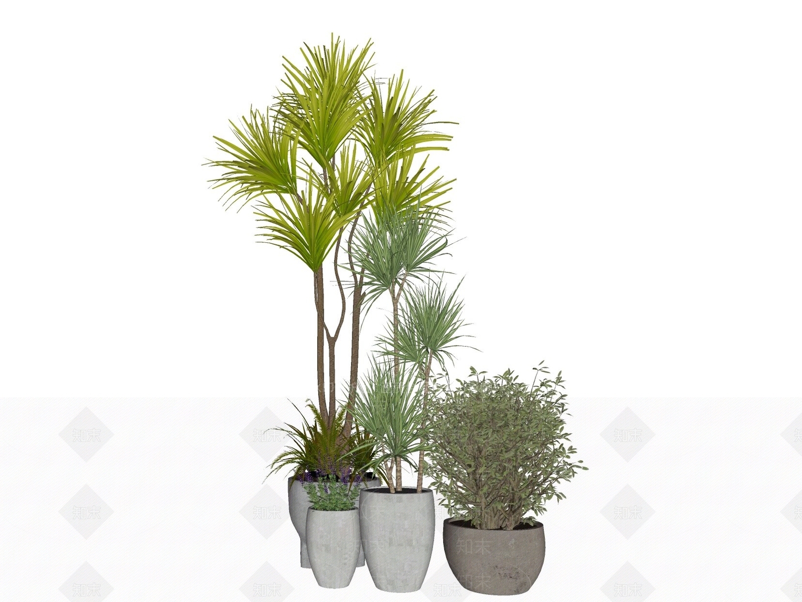 花草SU模型下载【ID:1186683804】