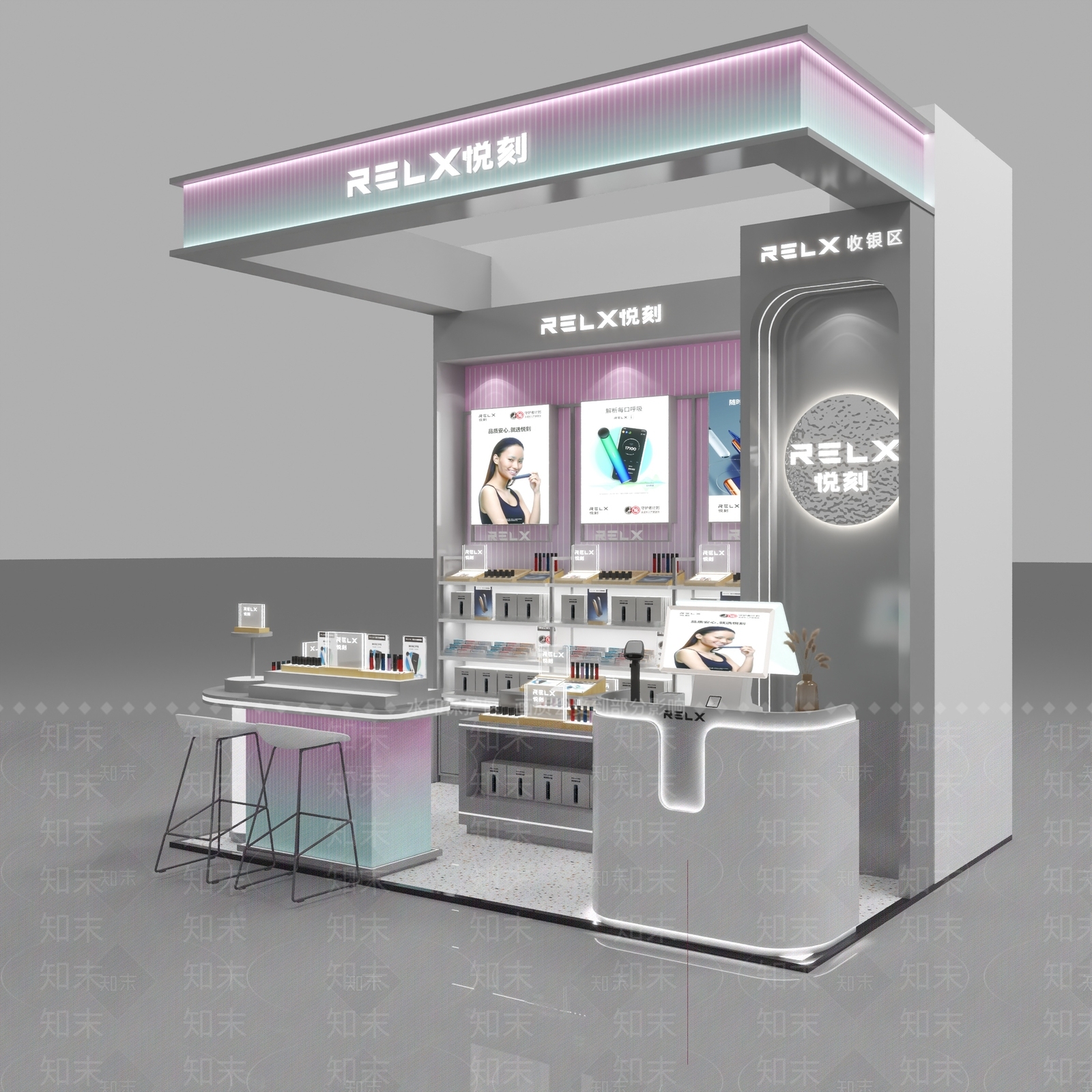 现代其他商业空间3D模型下载【ID:1186686335】
