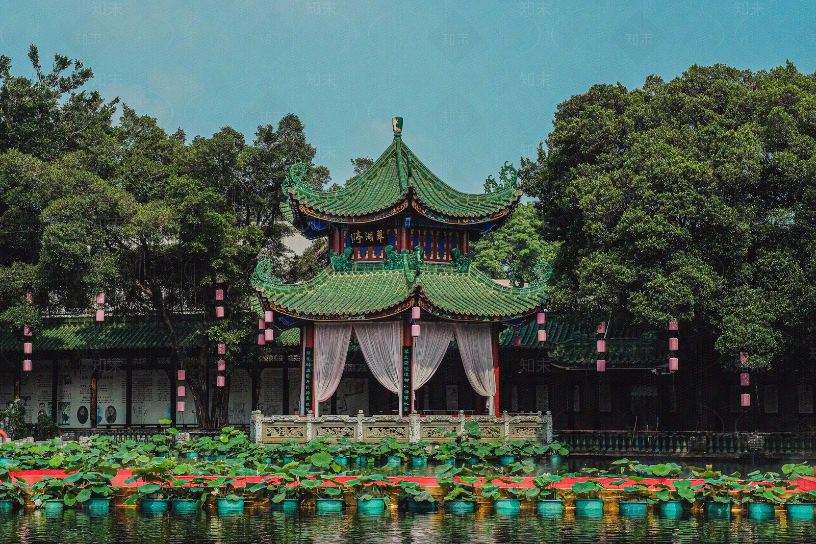 新中式中式城市外景贴图下载【ID:1186693080】