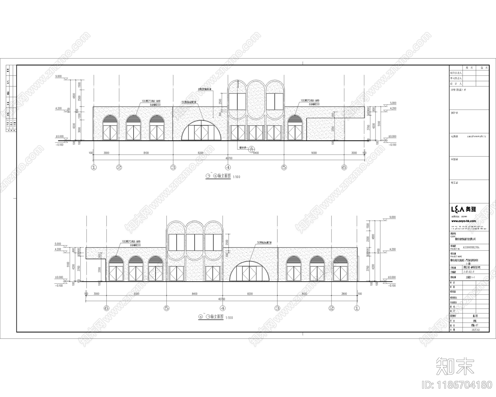 现代其他公共建筑施工图下载【ID:1186704180】