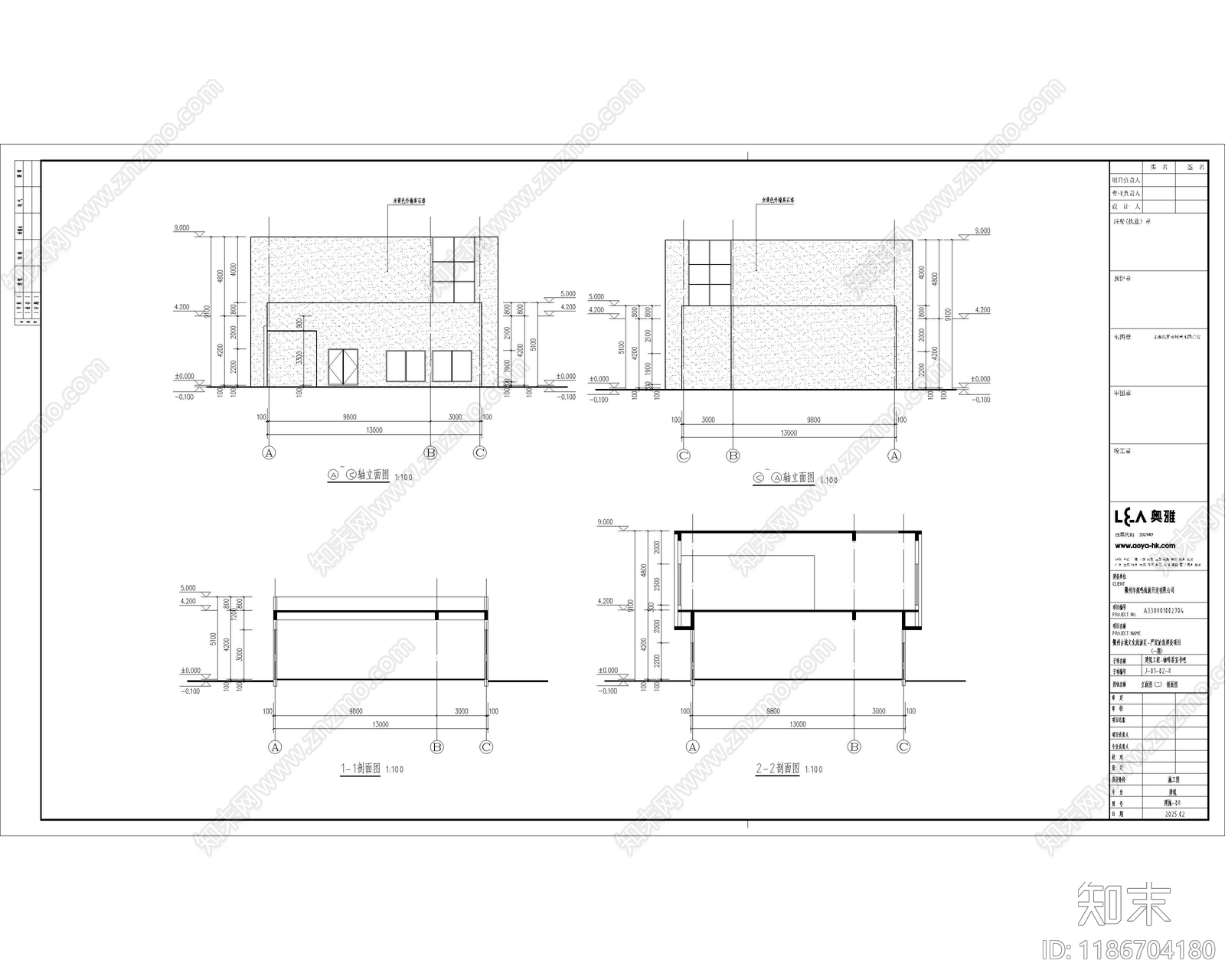 现代其他公共建筑cad施工图下载【ID:1186704180】