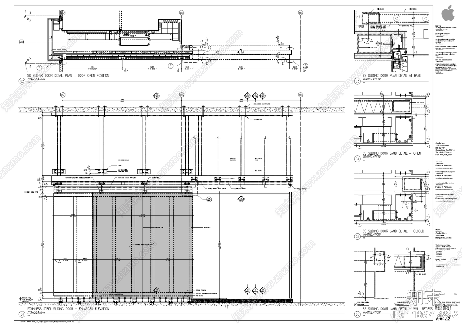 现代其他商业建筑cad施工图下载【ID:1186714942】