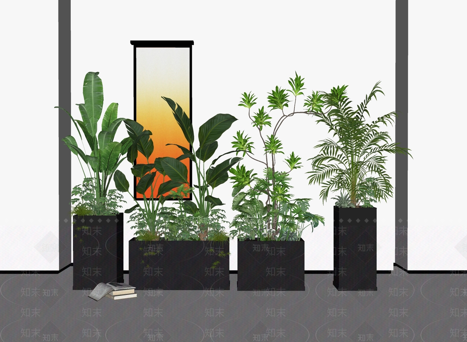 盆栽SU模型下载【ID:1186725335】