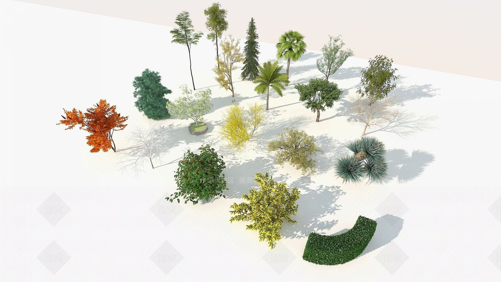 现代办公桌3D模型下载【ID:1186730847】