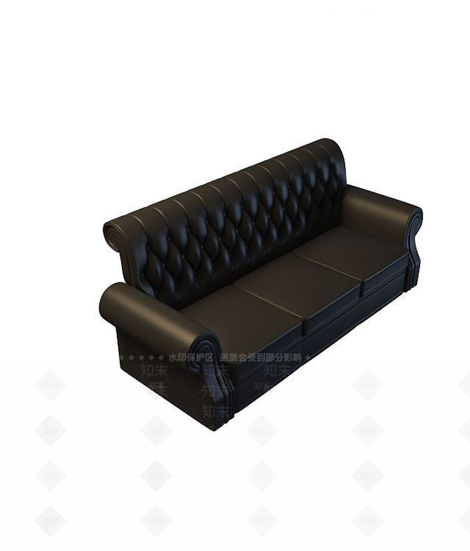 现代双人沙发3D模型下载【ID:1186731407】