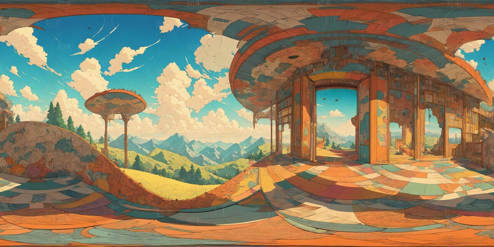 现代天空HDR贴图下载【ID:1186743057】