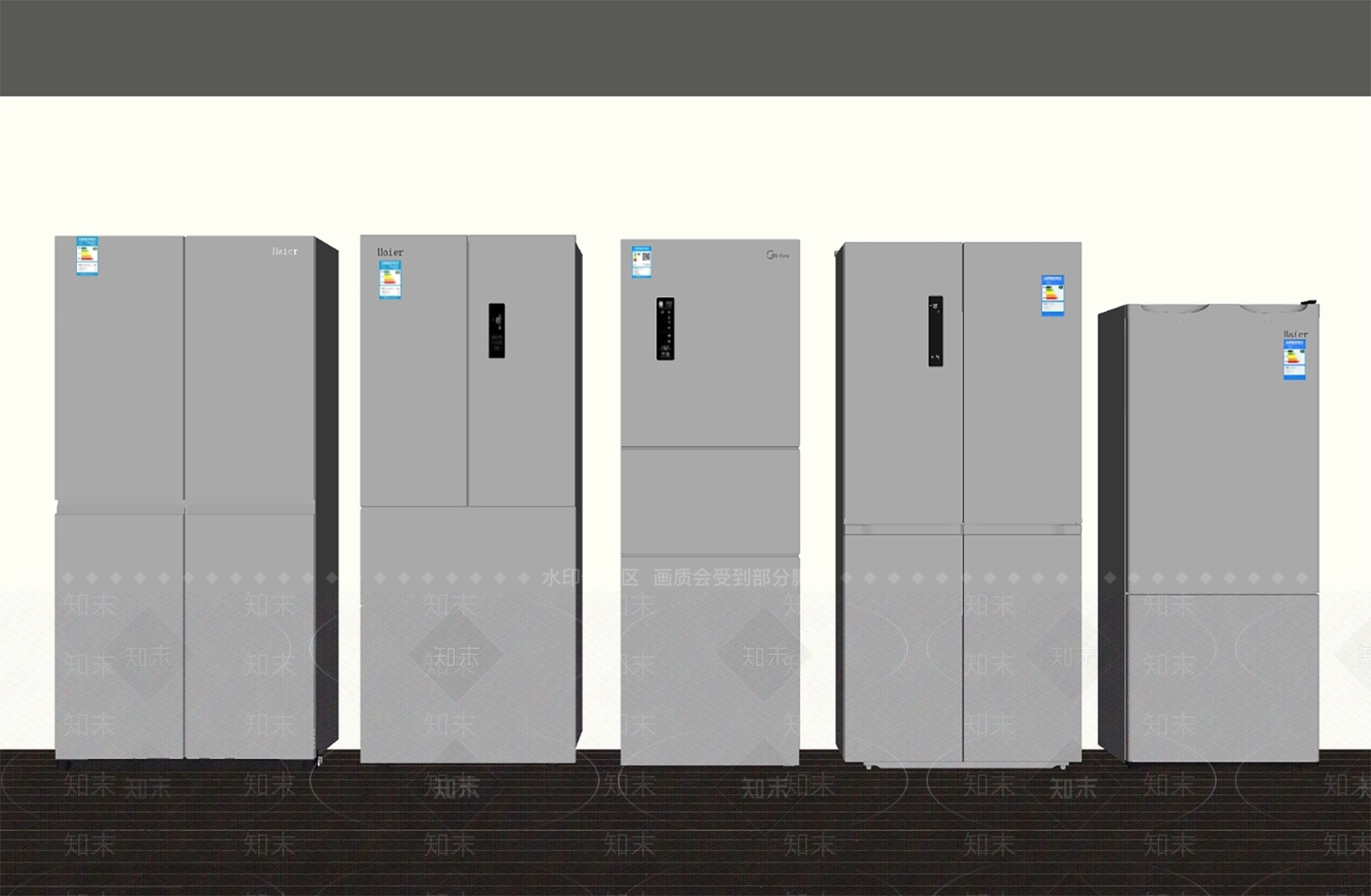 冰箱SU模型下载【ID:1186752910】