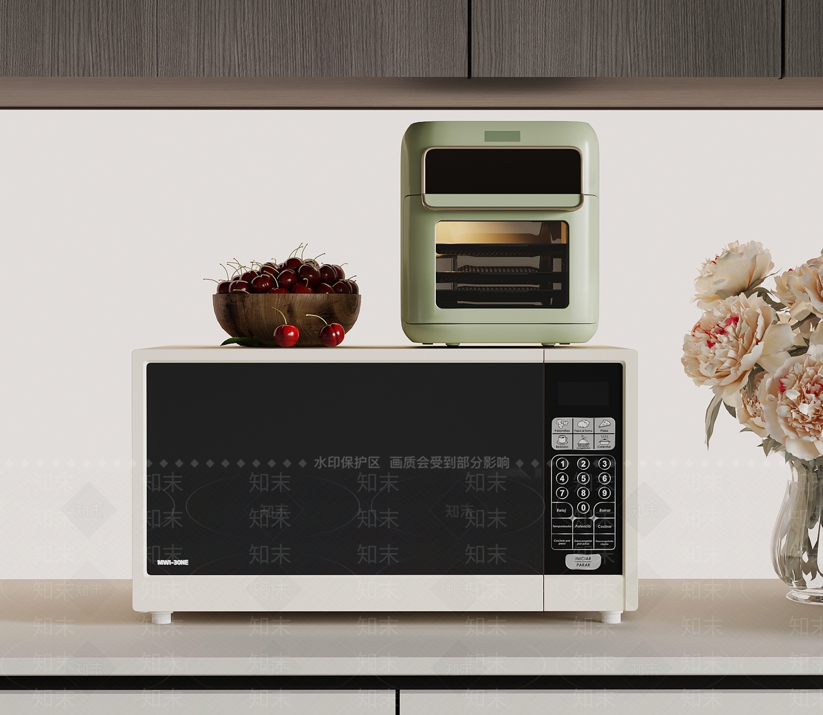 厨房用品3D模型下载【ID:1186754874】