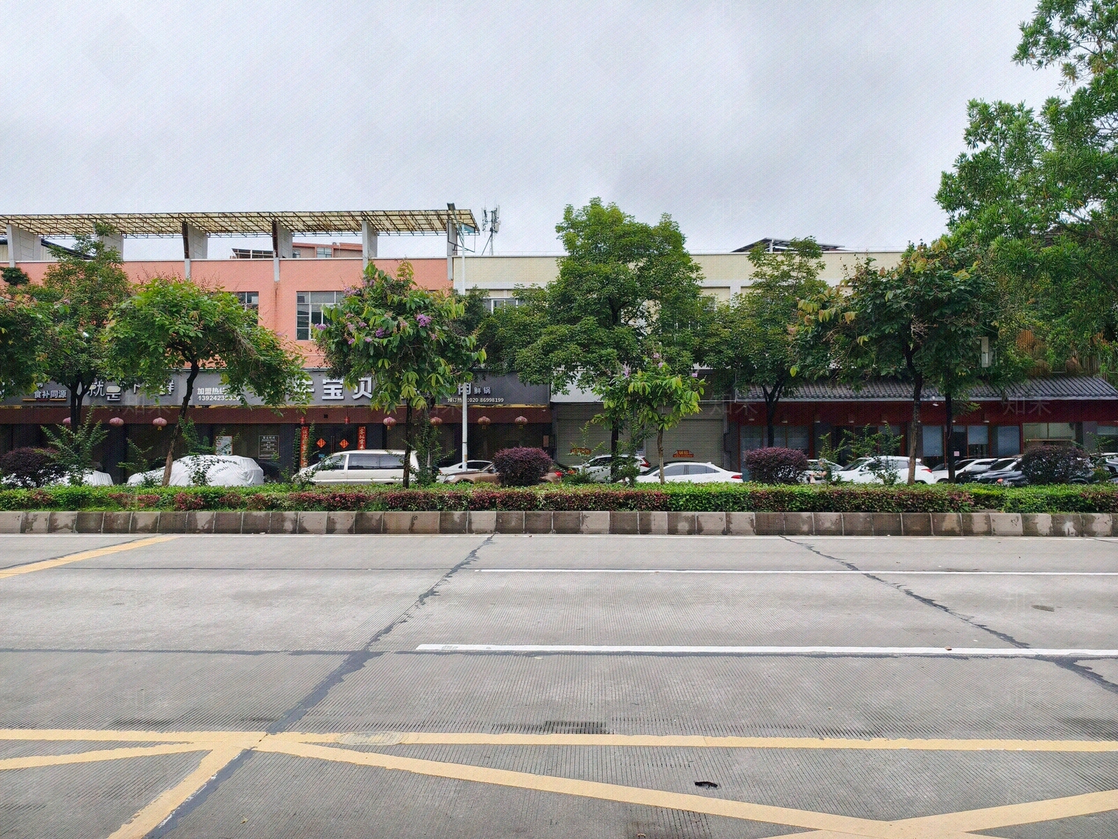 街道外景高清贴图材质