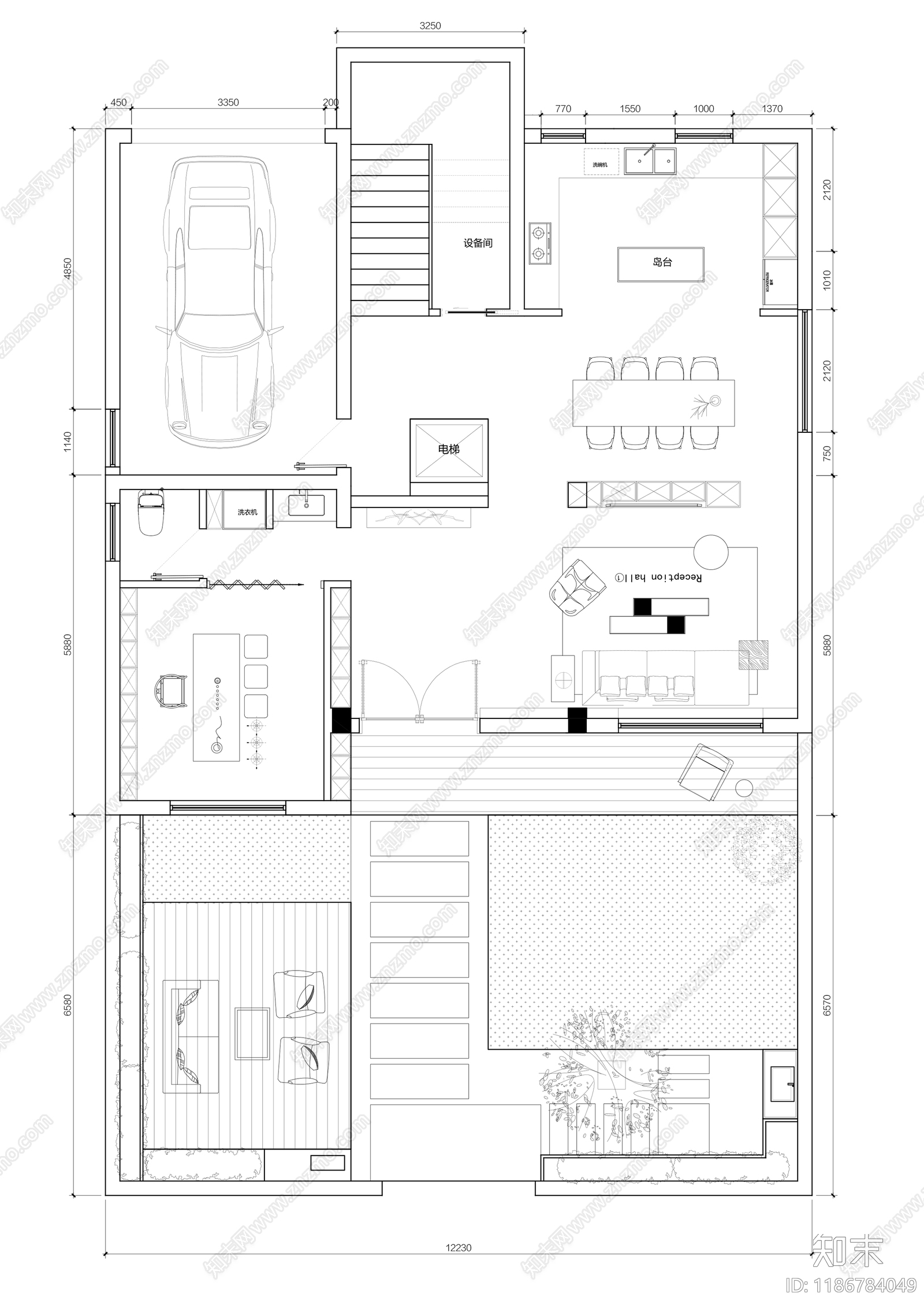 别墅施工图下载【ID:1186784049】