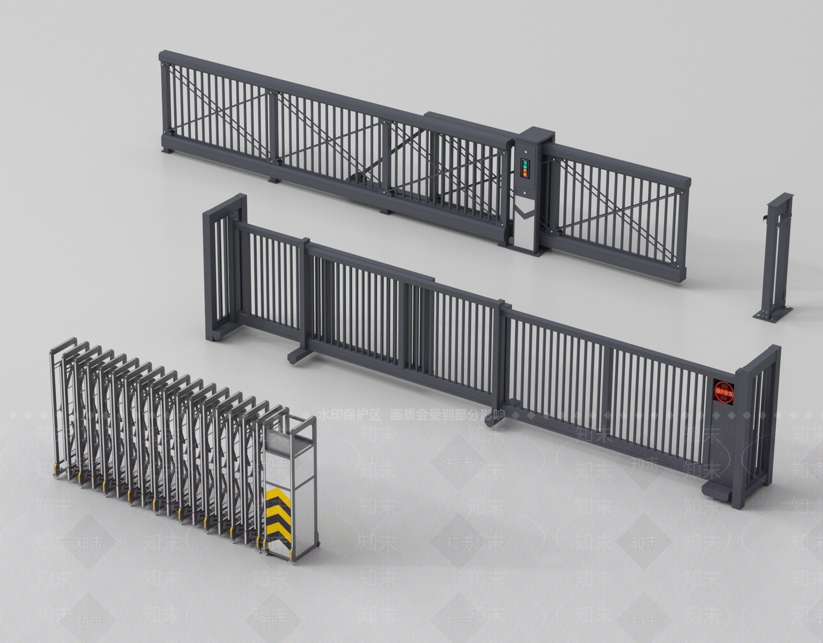 门禁SU模型下载【ID:1186788954】