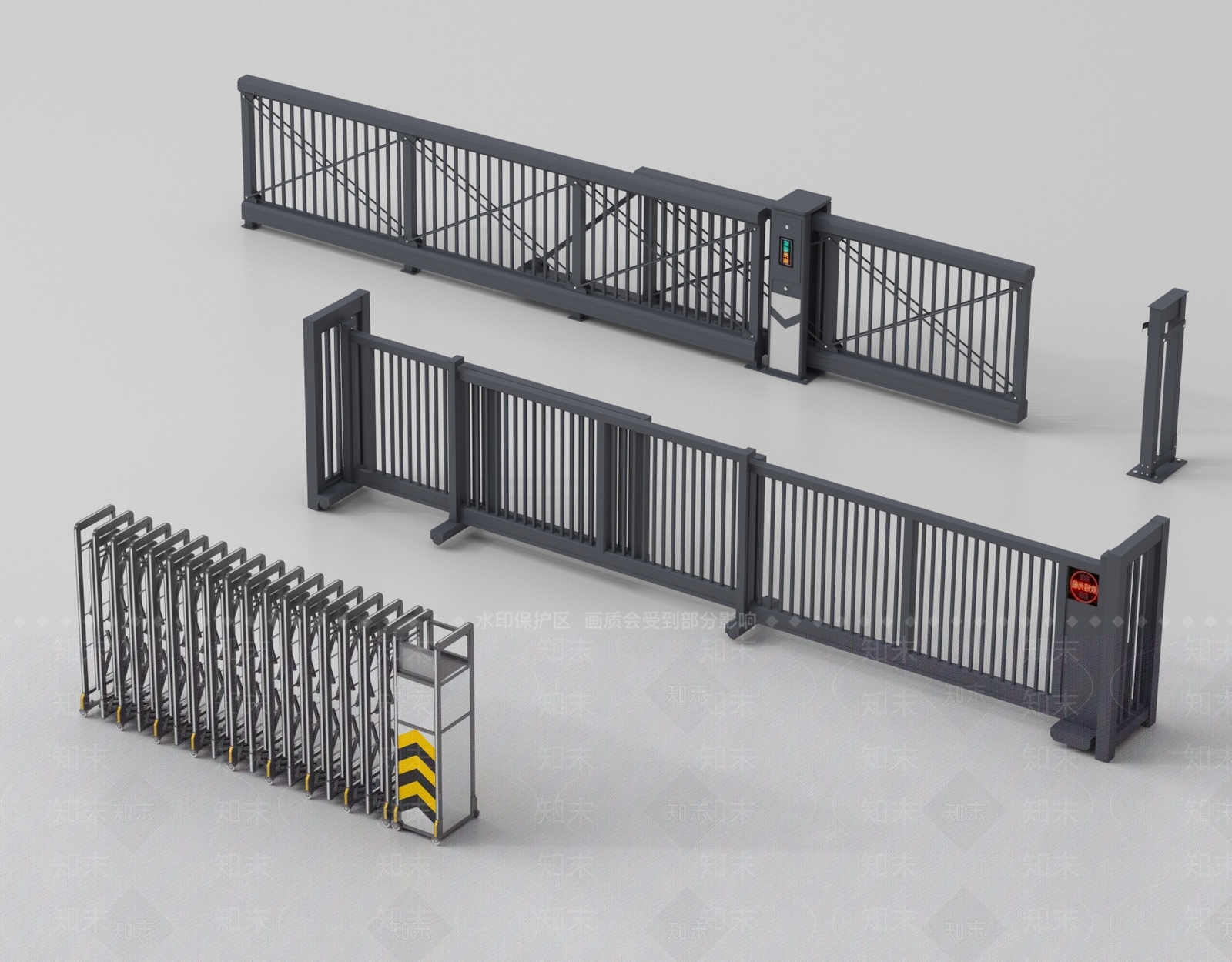 公用器材3D模型下载【ID:1186789084】