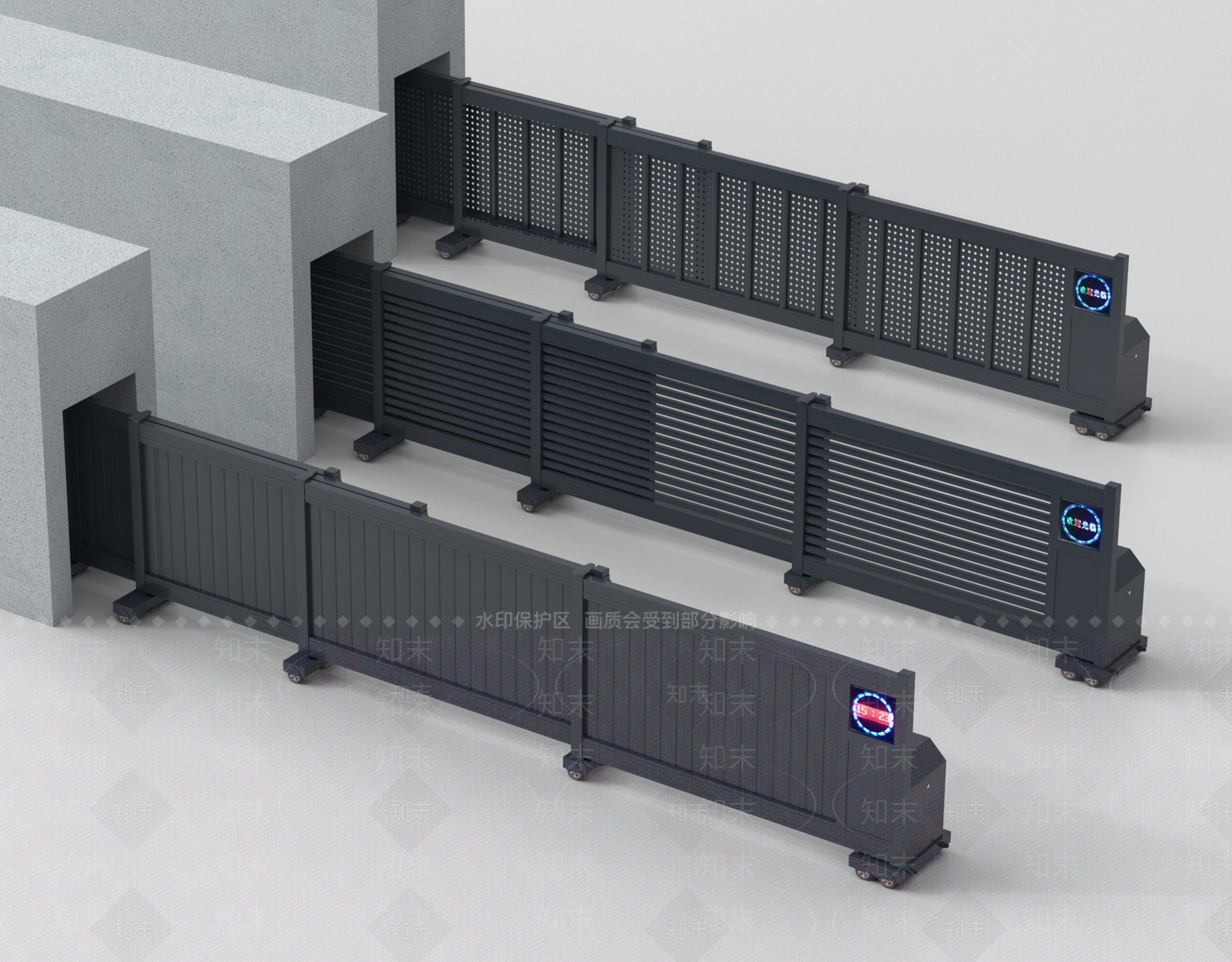 门禁SU模型下载【ID:1186789315】