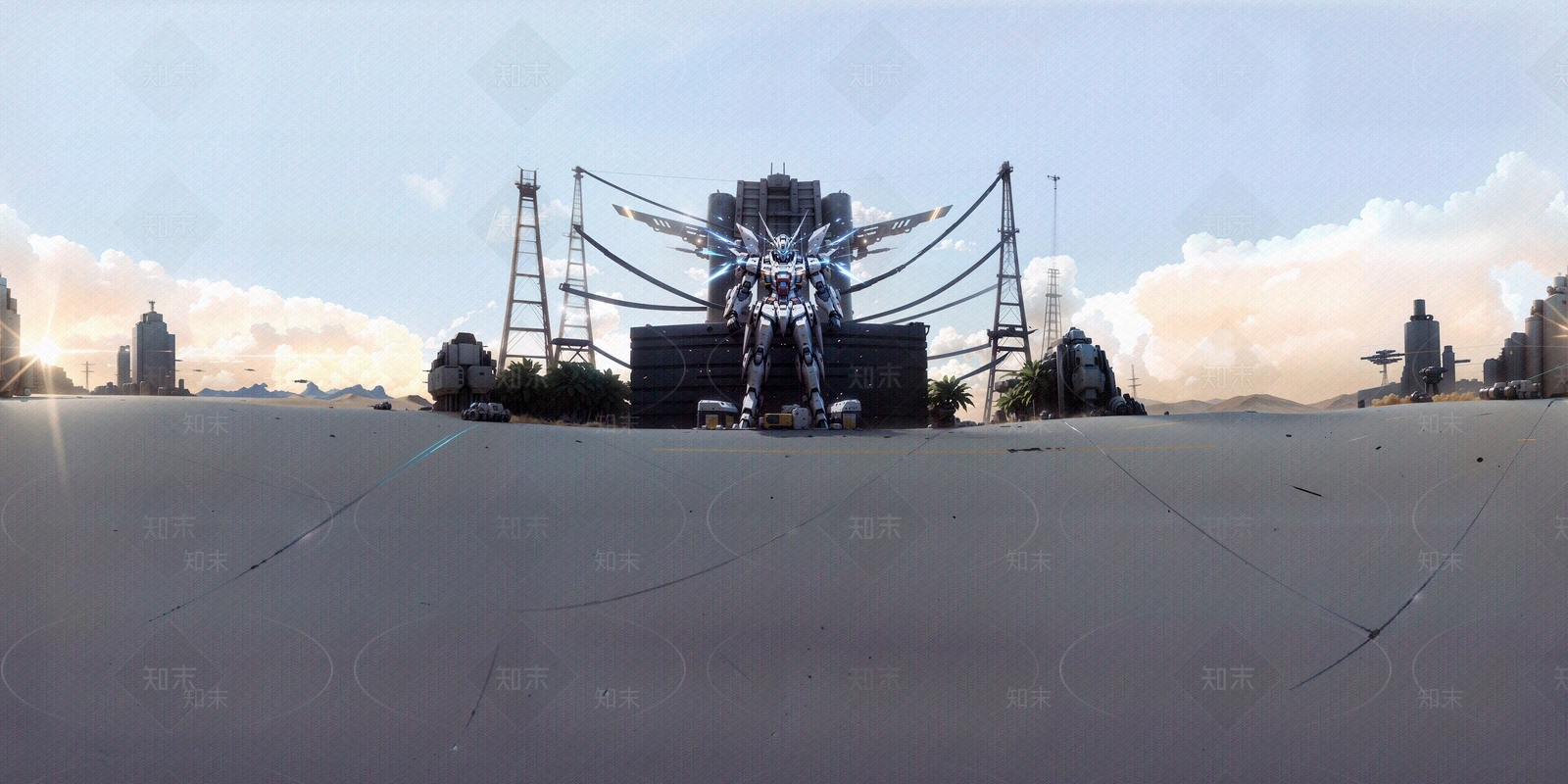现代天空HDR贴图下载【ID:1186798186】