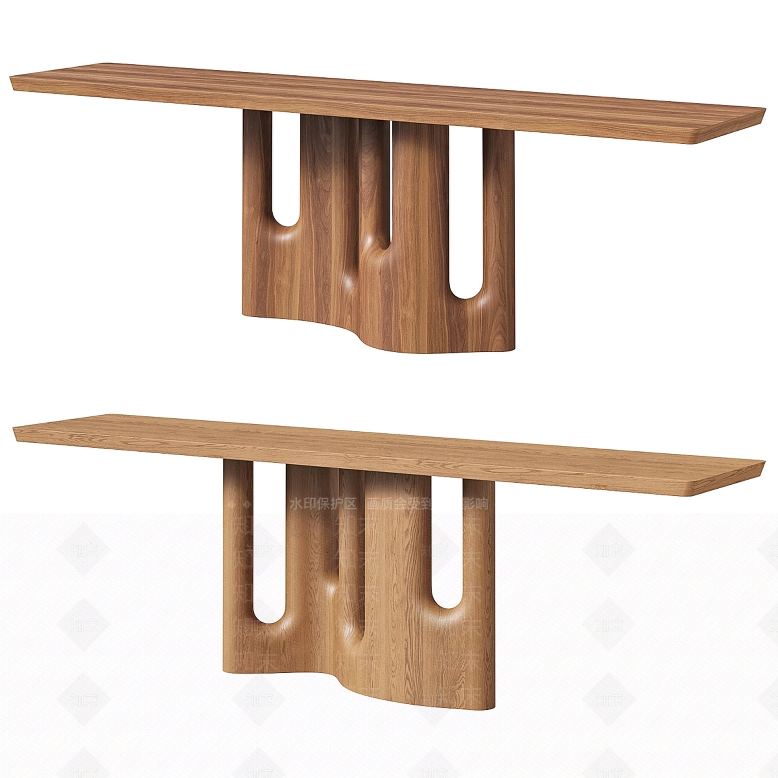 新中式侘寂条案3D模型下载【ID:1186798571】