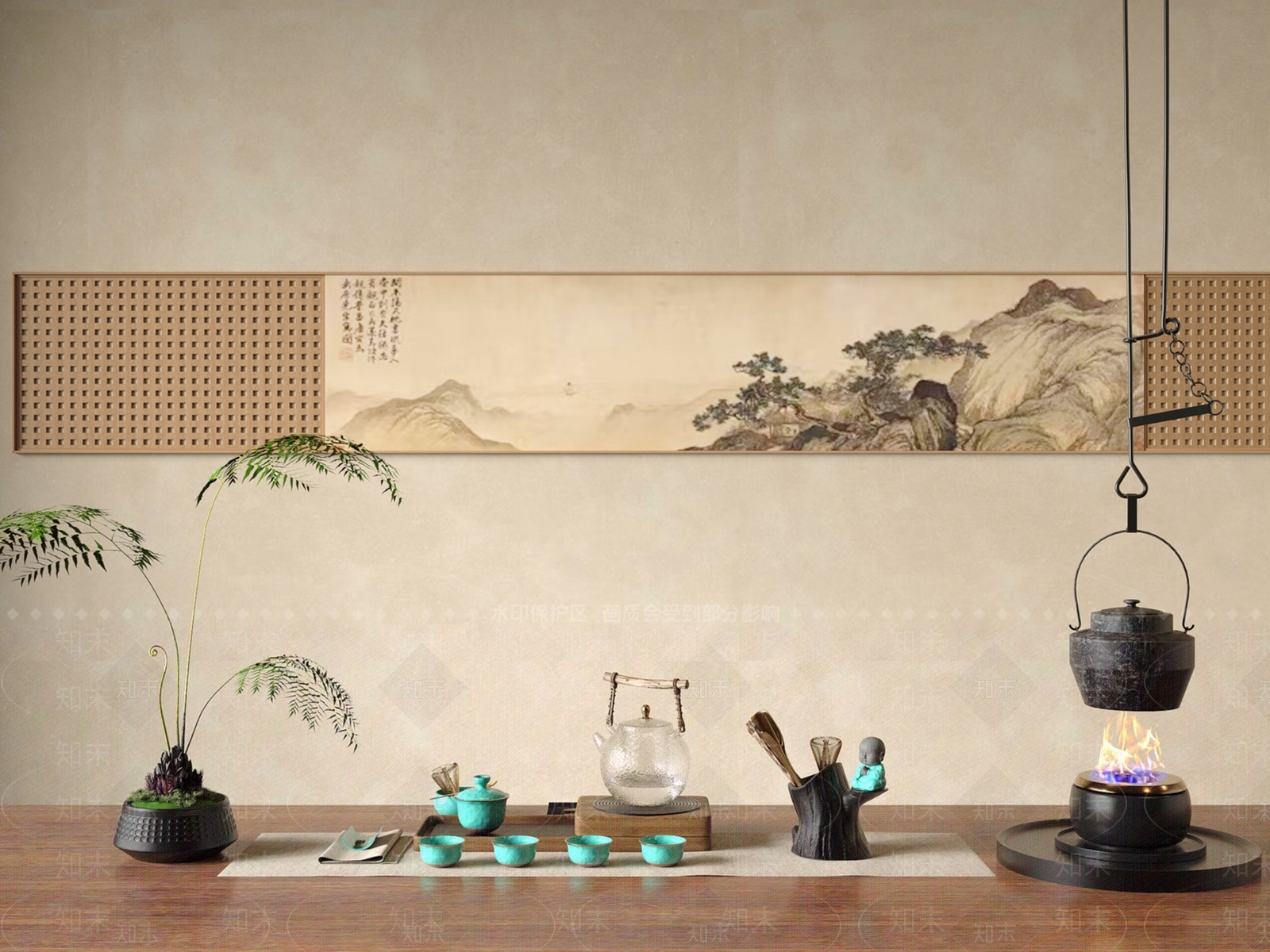 茶具3D模型下载【ID:1186798824】