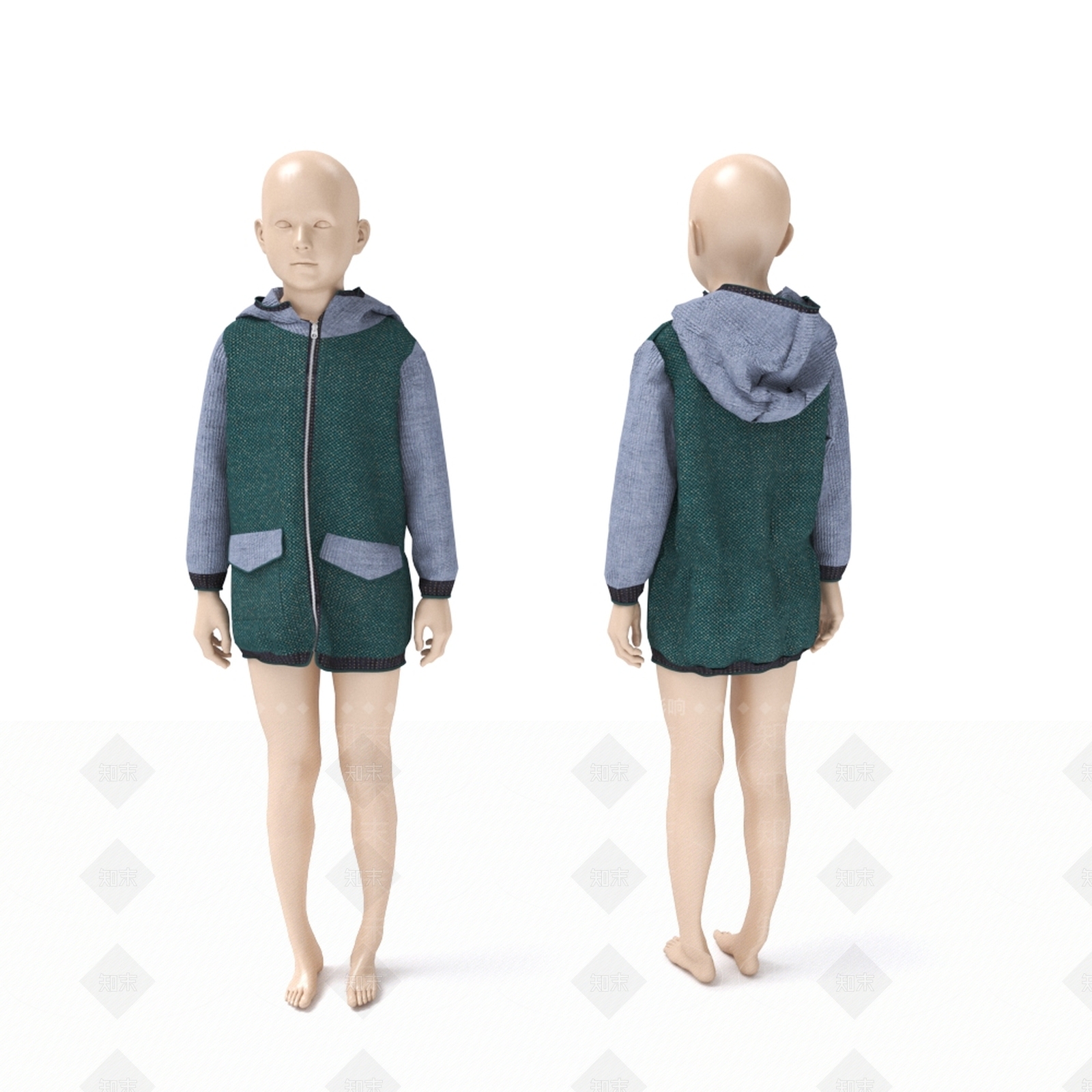 衣服3D模型下载【ID:1186800885】
