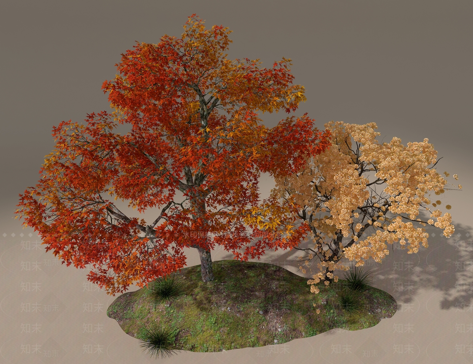 景观树3D模型下载【ID:1186806947】