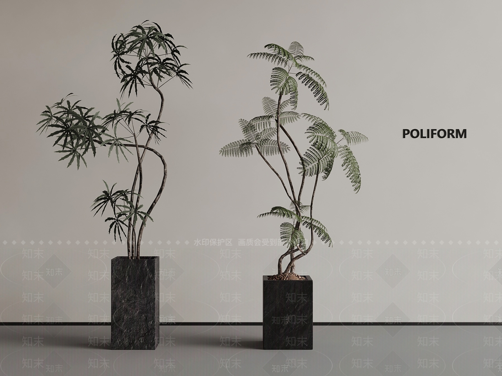 盆栽SU模型下载【ID:1186813834】