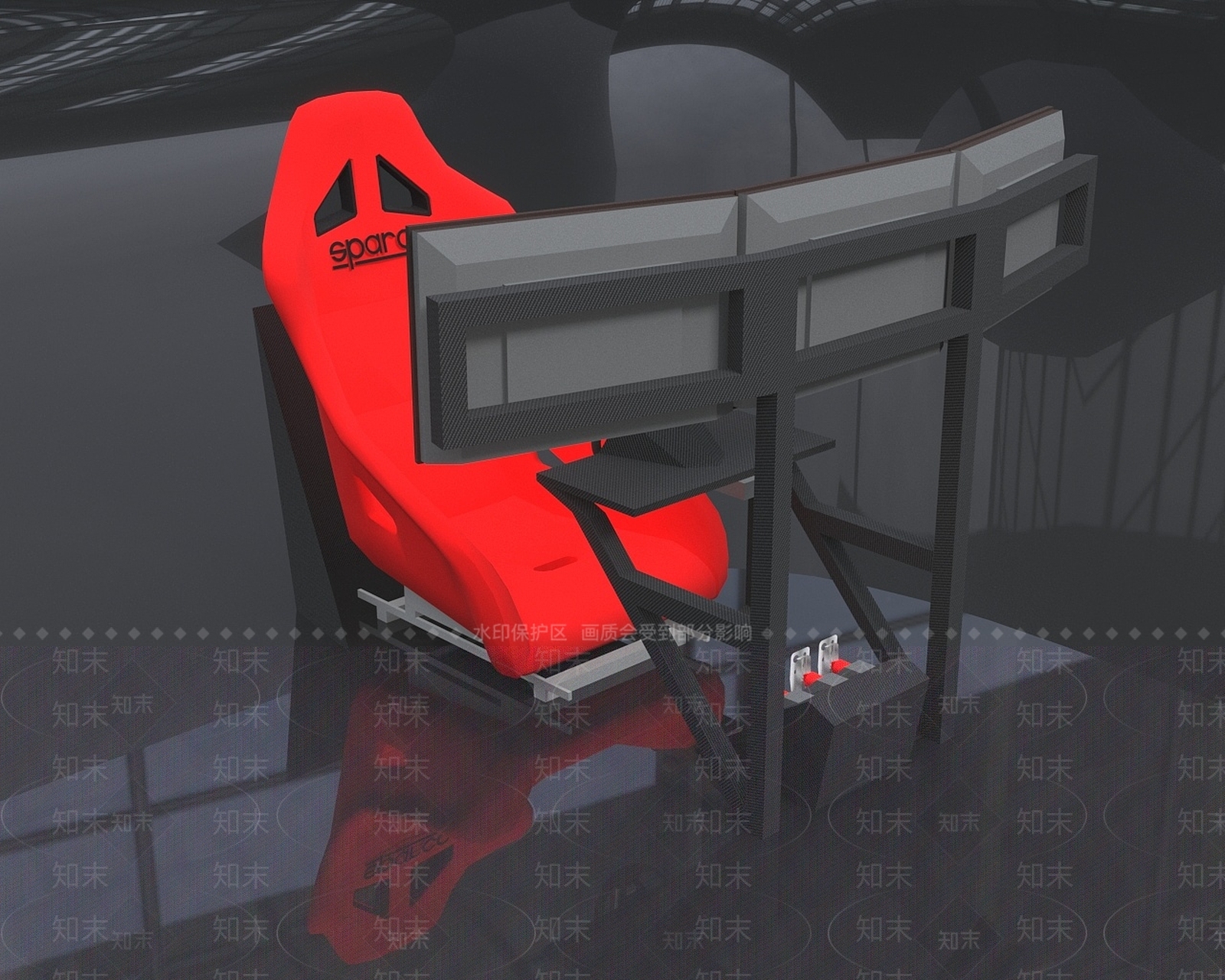 现代娱乐器材3D模型下载【ID:1186818876】