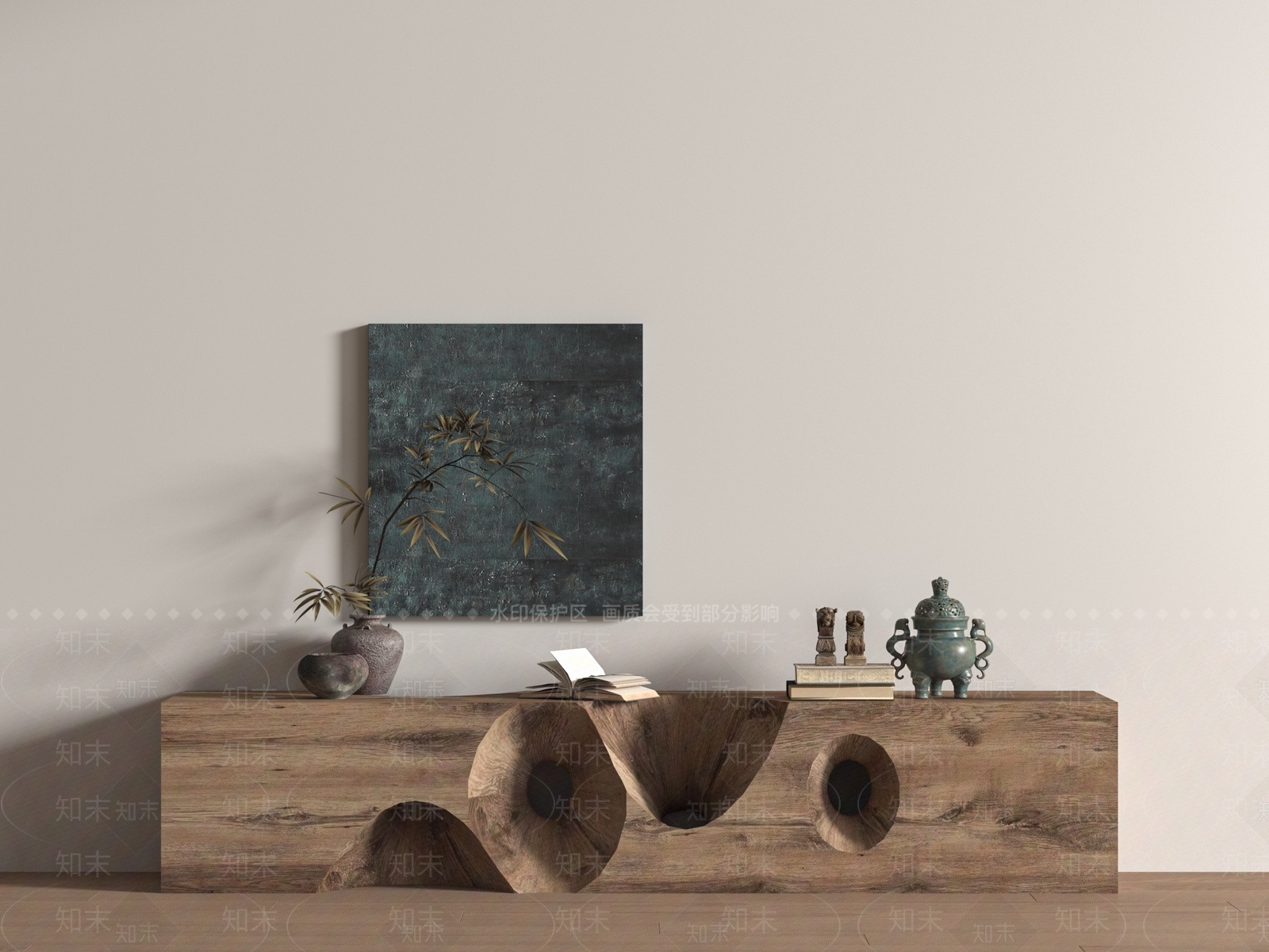 现代条案3D模型下载【ID:1186821899】