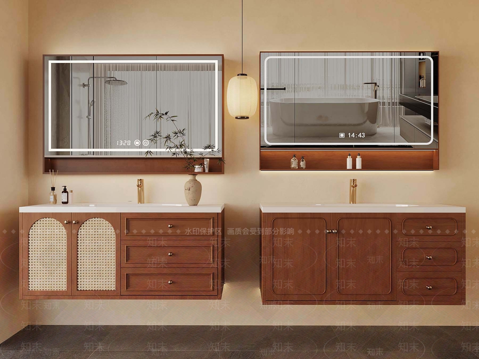浴室柜3D模型下载【ID:1186823261】