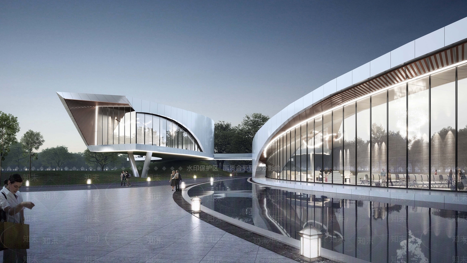 现代小公建SU模型下载【ID:1186824364】