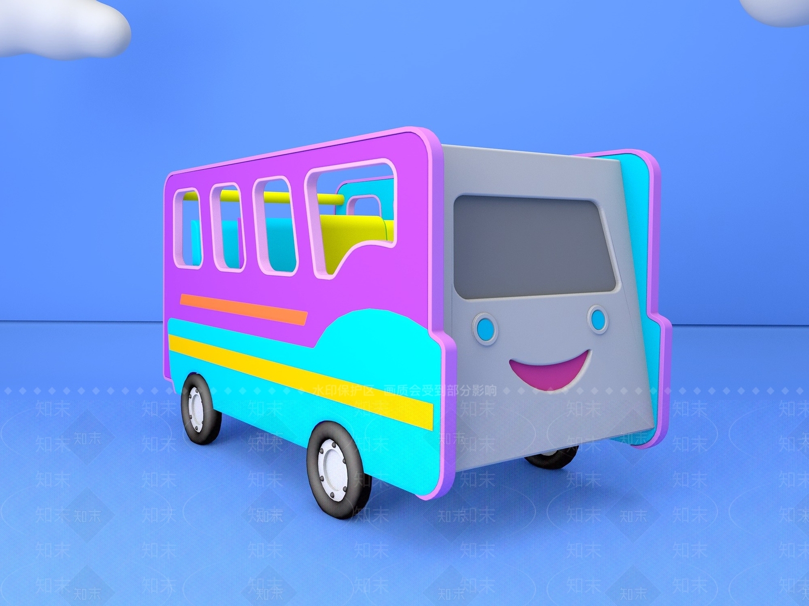 现代公用器材3D模型下载【ID:1187858120】
