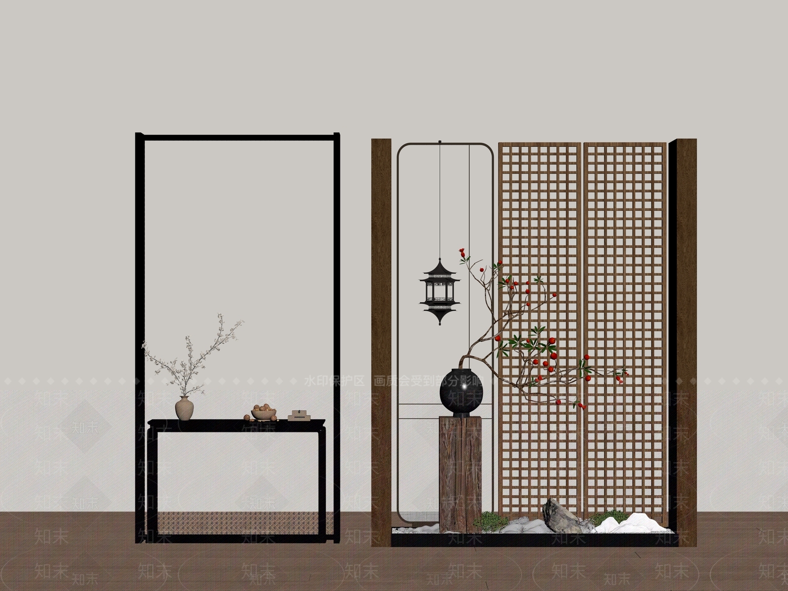 隔断SU模型下载【ID:1186830611】