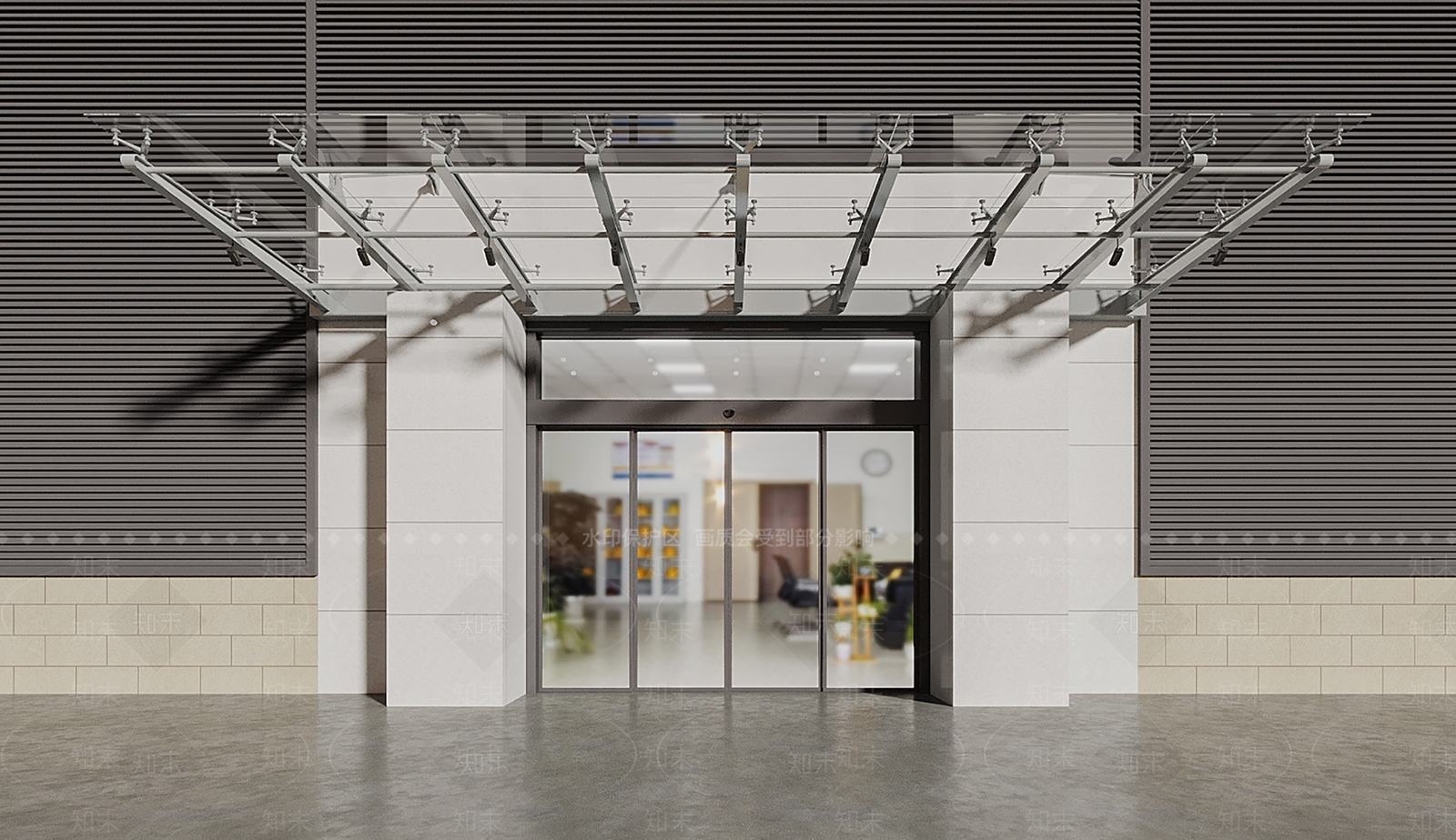 现代其他建筑外观3D模型下载【ID:1186832176】