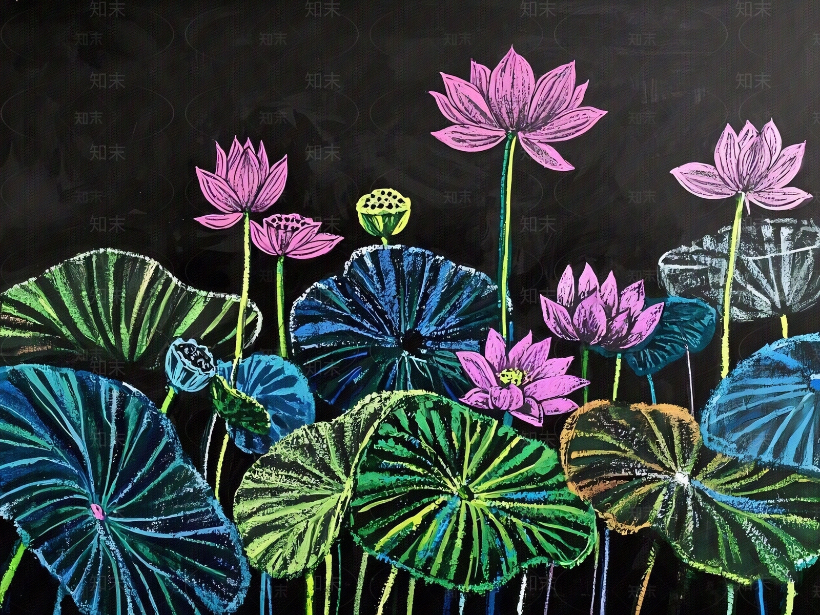 中式挂画贴图下载【ID:1186837204】