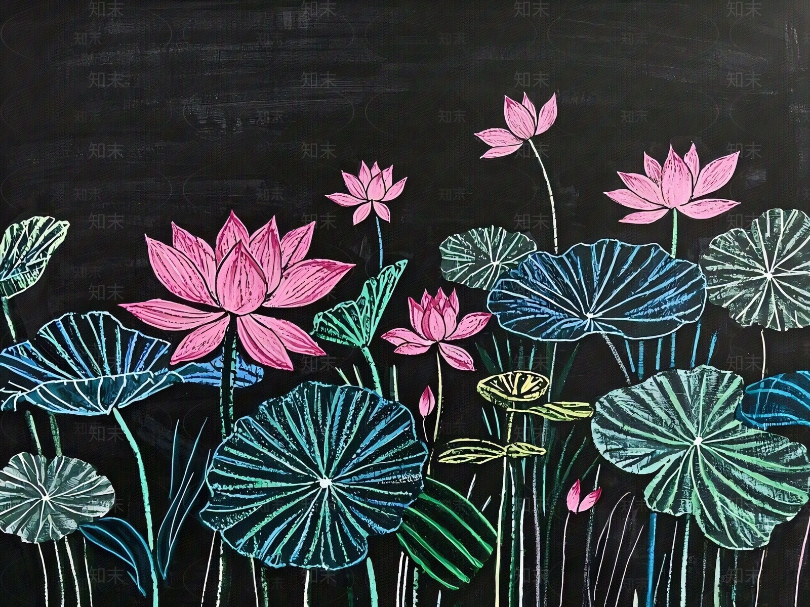 中式挂画贴图下载【ID:1186838341】