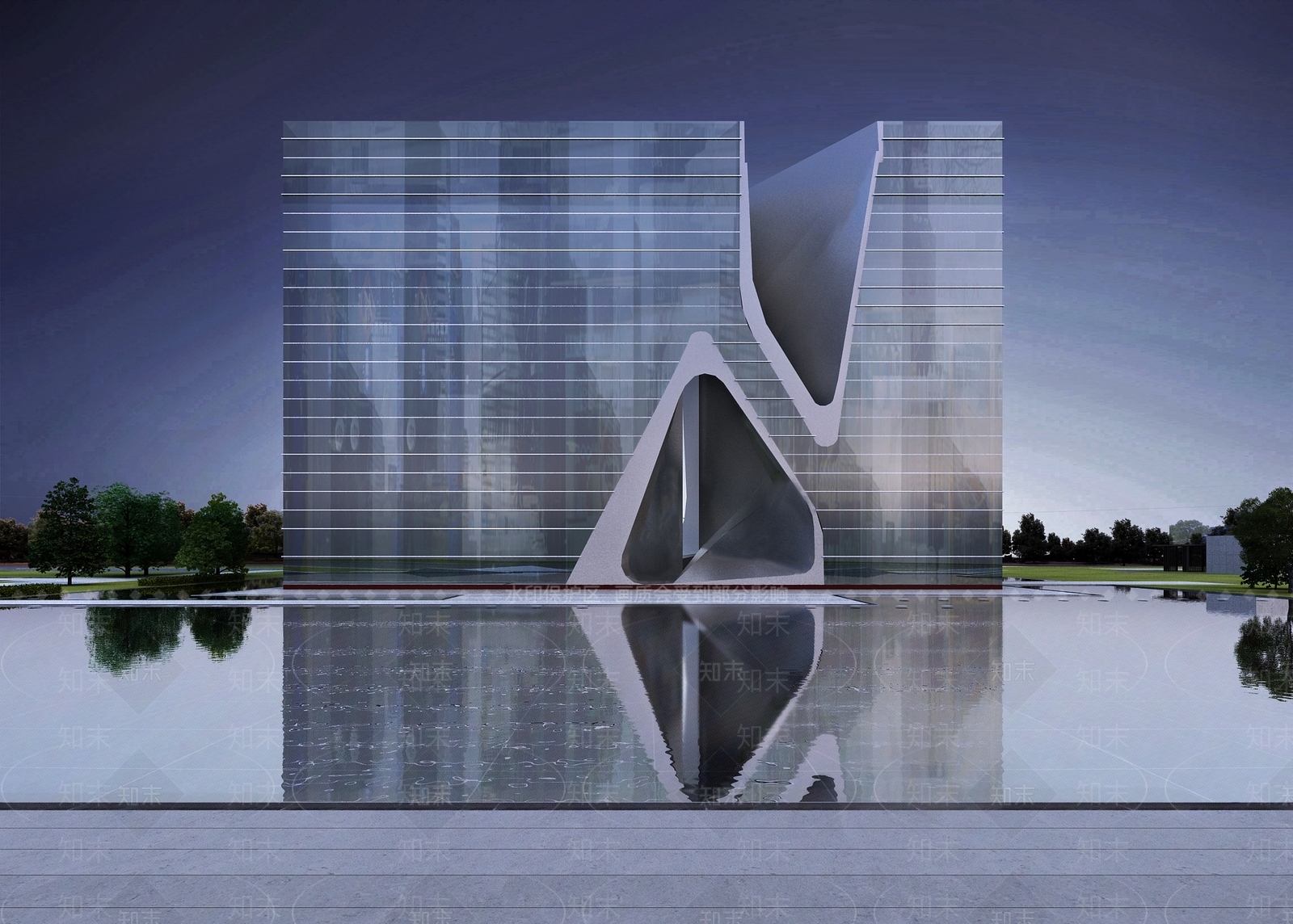 现代其他文体建筑3D模型下载【ID:1186841853】
