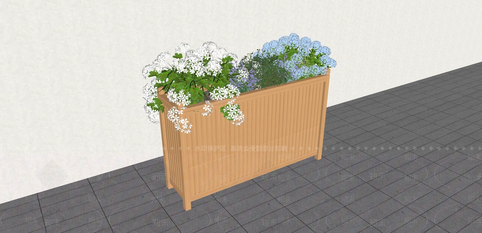 花草SU模型下载【ID:1186844185】