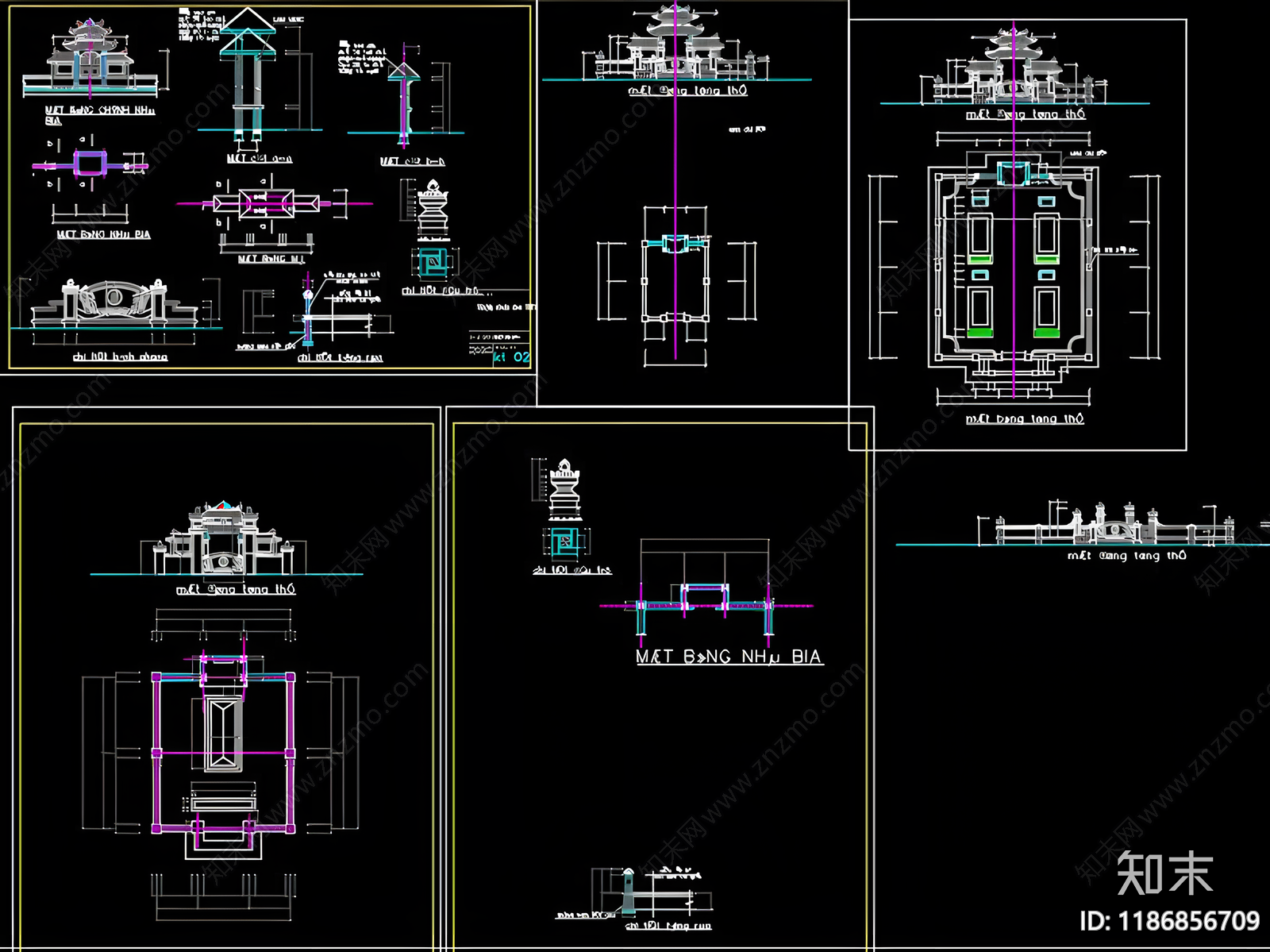 现代其他建筑施工图下载【ID:1186856709】