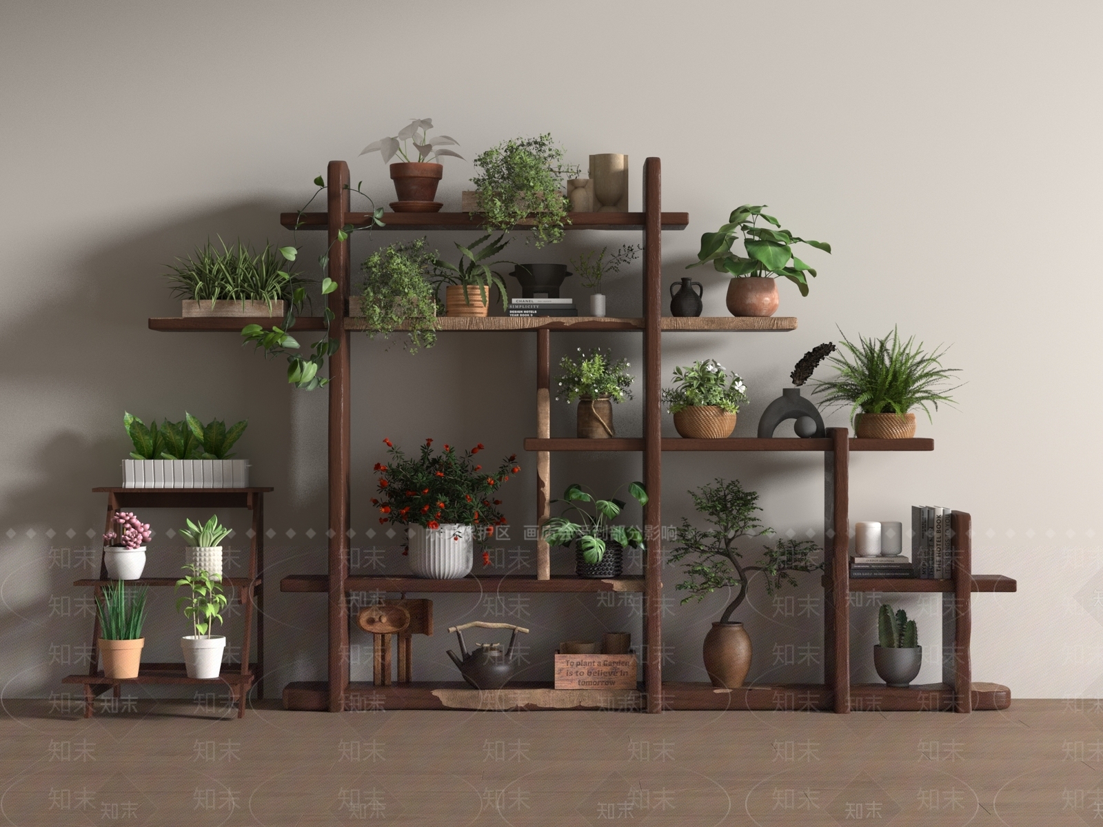 花架3D模型下载【ID:1186859683】