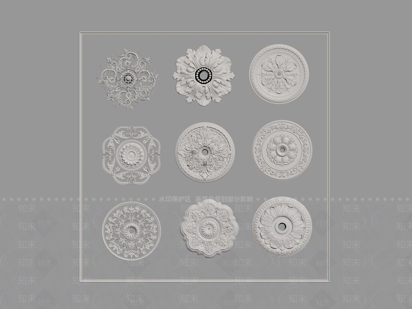 雕花SU模型下载【ID:1186862026】