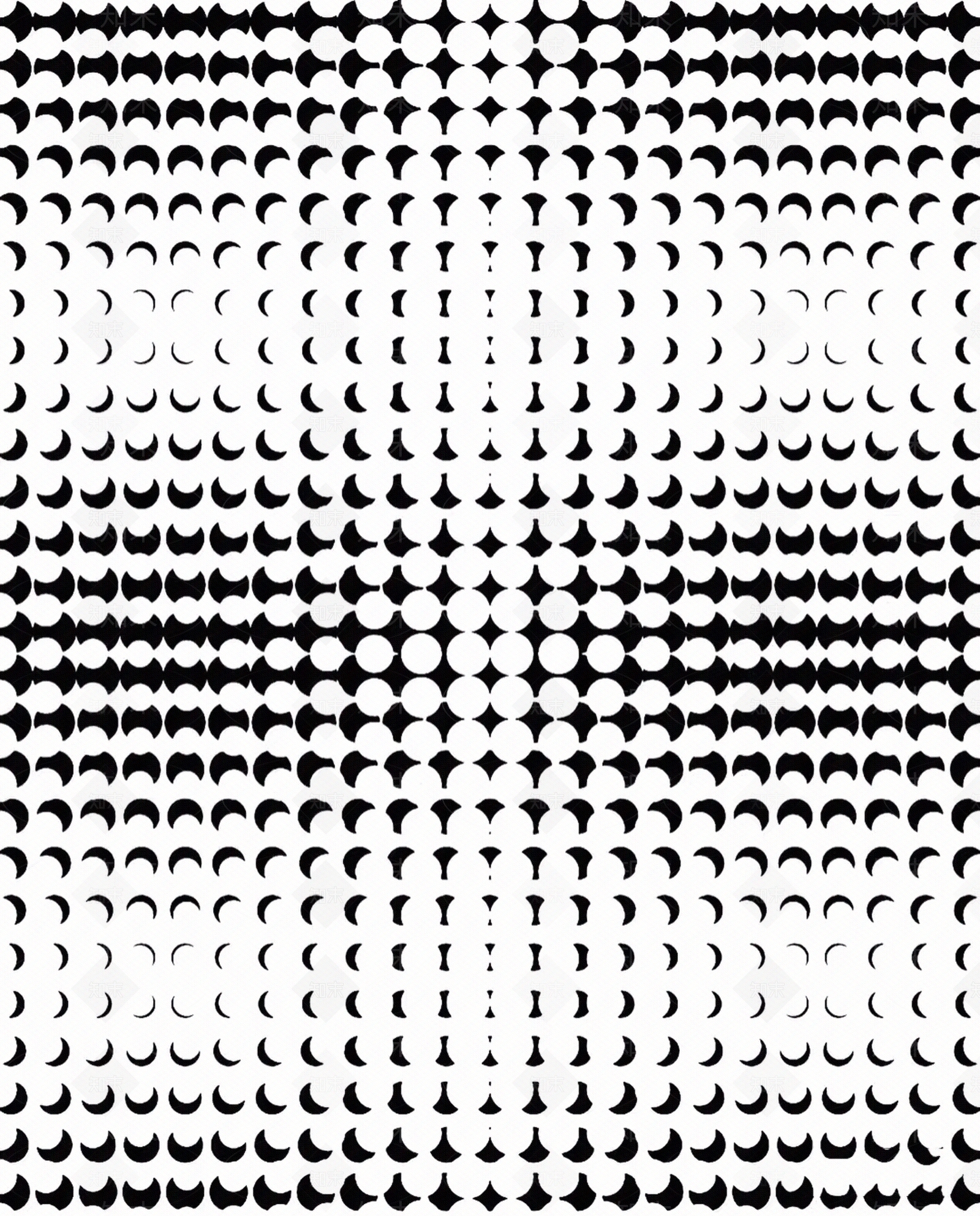 现代新中式黑白凹凸贴图下载【ID:1186862287】