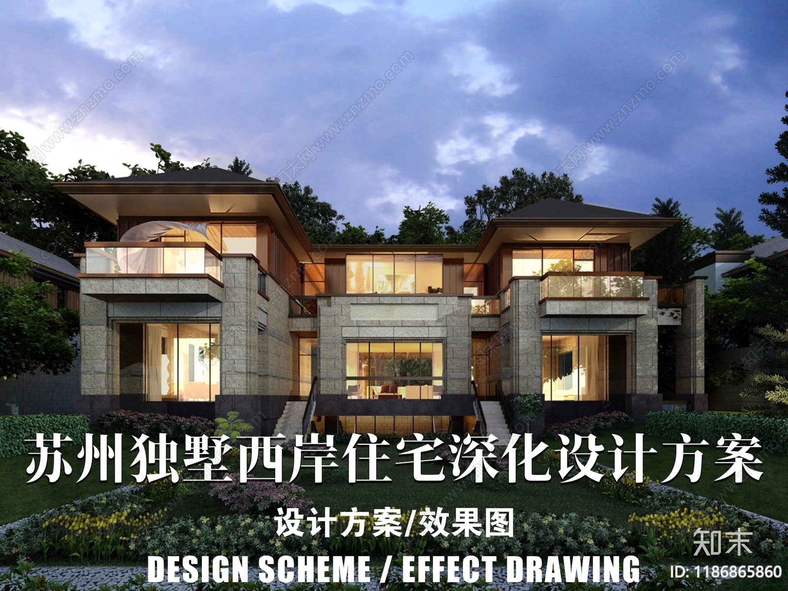 梁志天-名师作品家装别墅住宅室内深化设计方案下载【ID:1186865860】