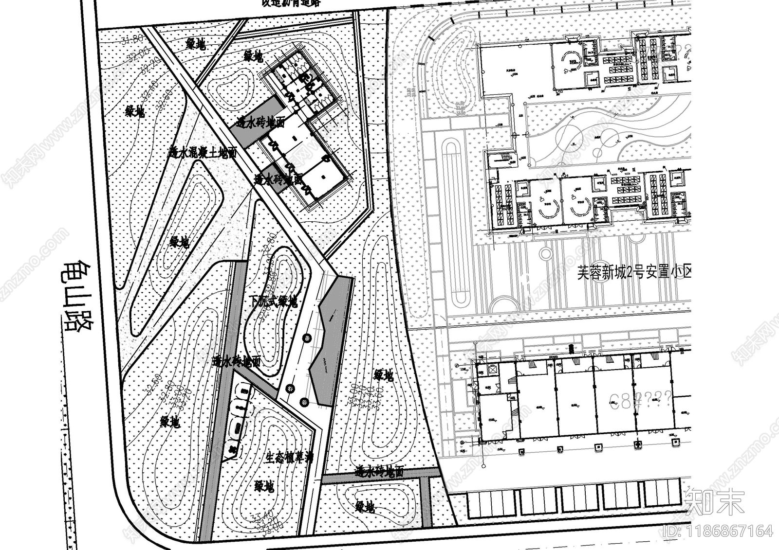 规划平面图施工图下载【ID:1186867164】