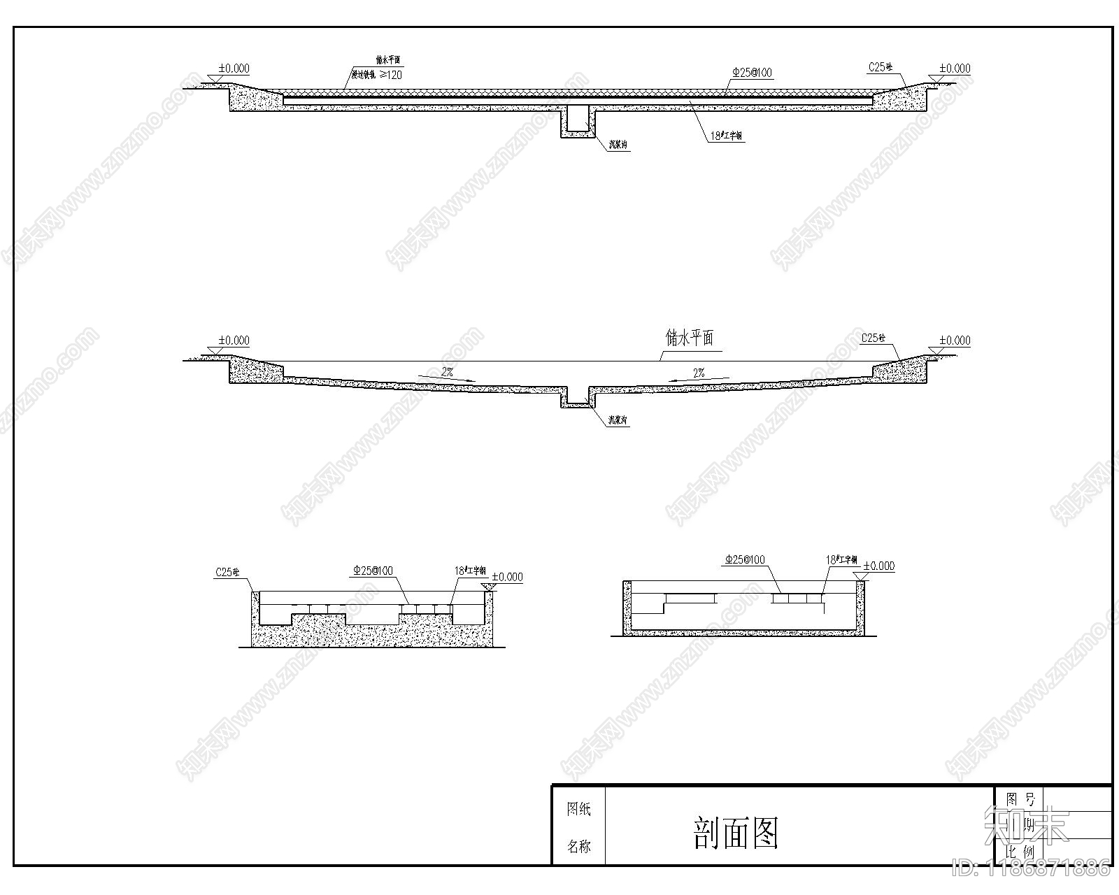 砌体结构cad施工图下载【ID:1186871886】