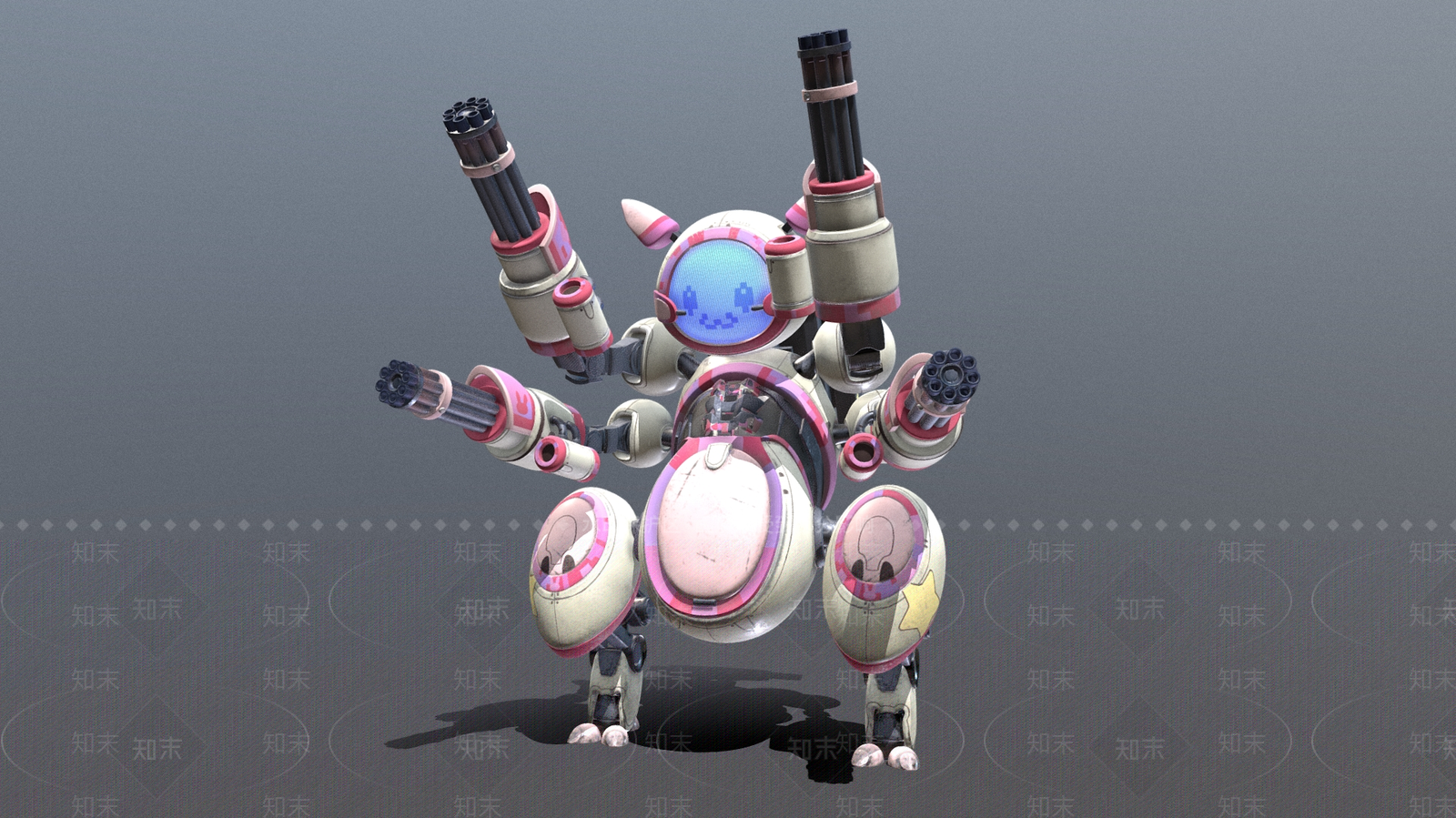 虚拟人物3D模型下载【ID:1186872150】