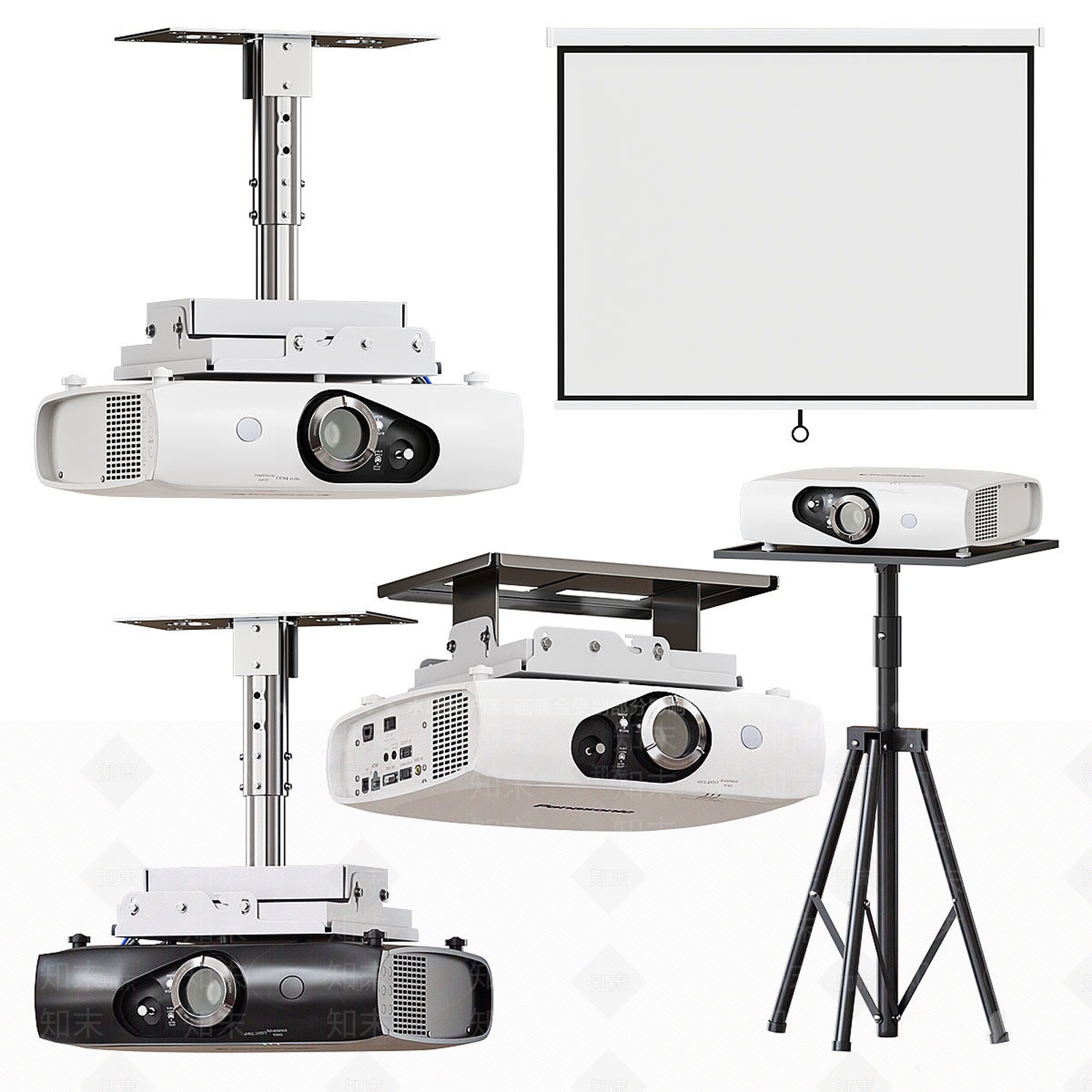 投影3D模型下载【ID:1186872090】