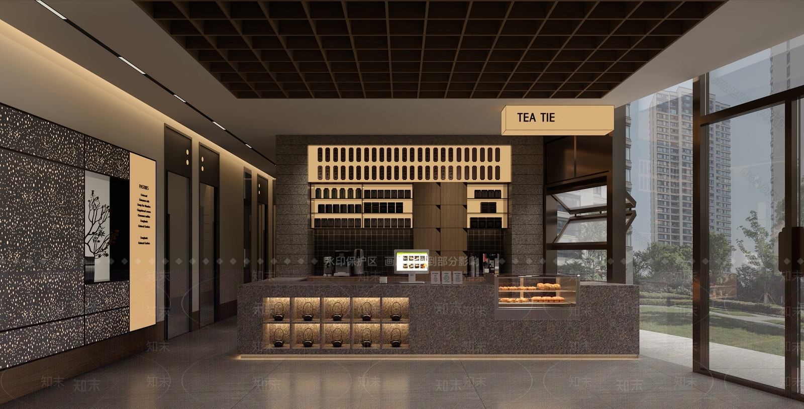 中式新中式中餐厅3D模型下载【ID:1186895263】