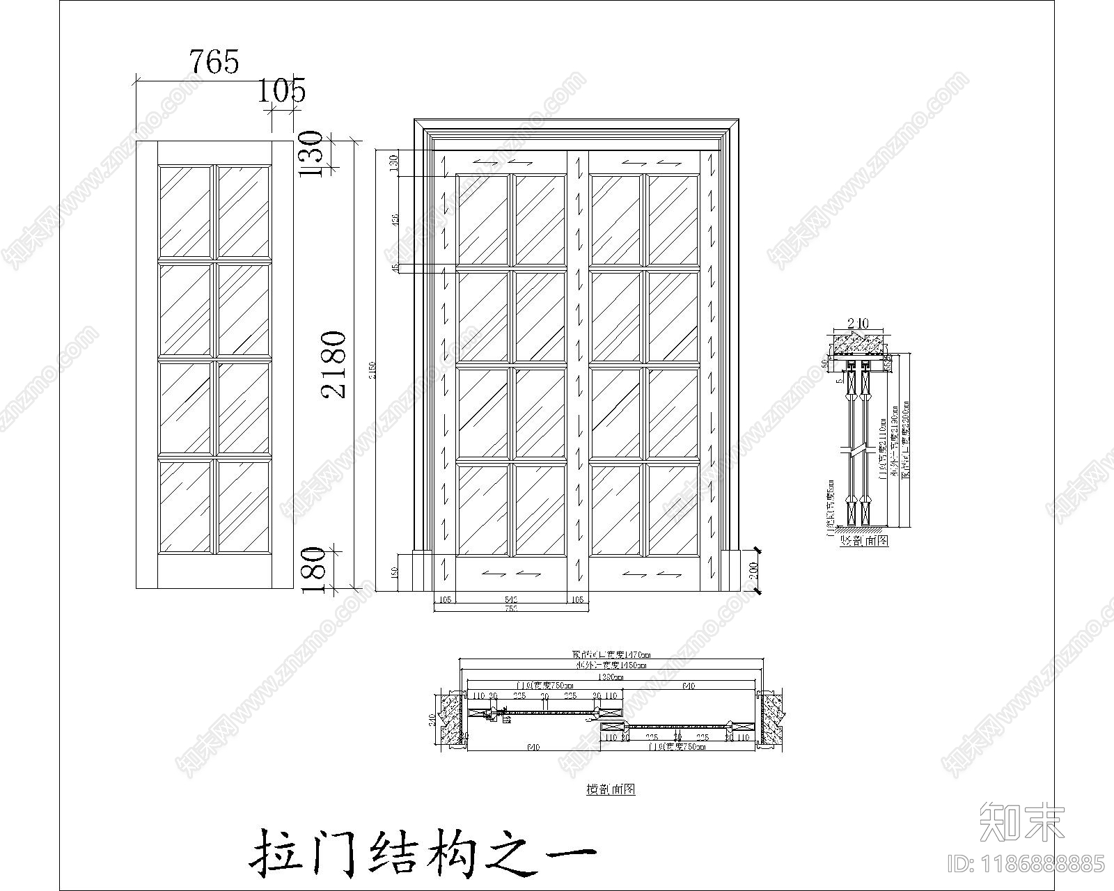 欧式综合家具图库施工图下载【ID:1186888885】